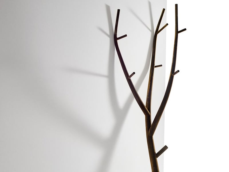 RAMO white standing coat rack