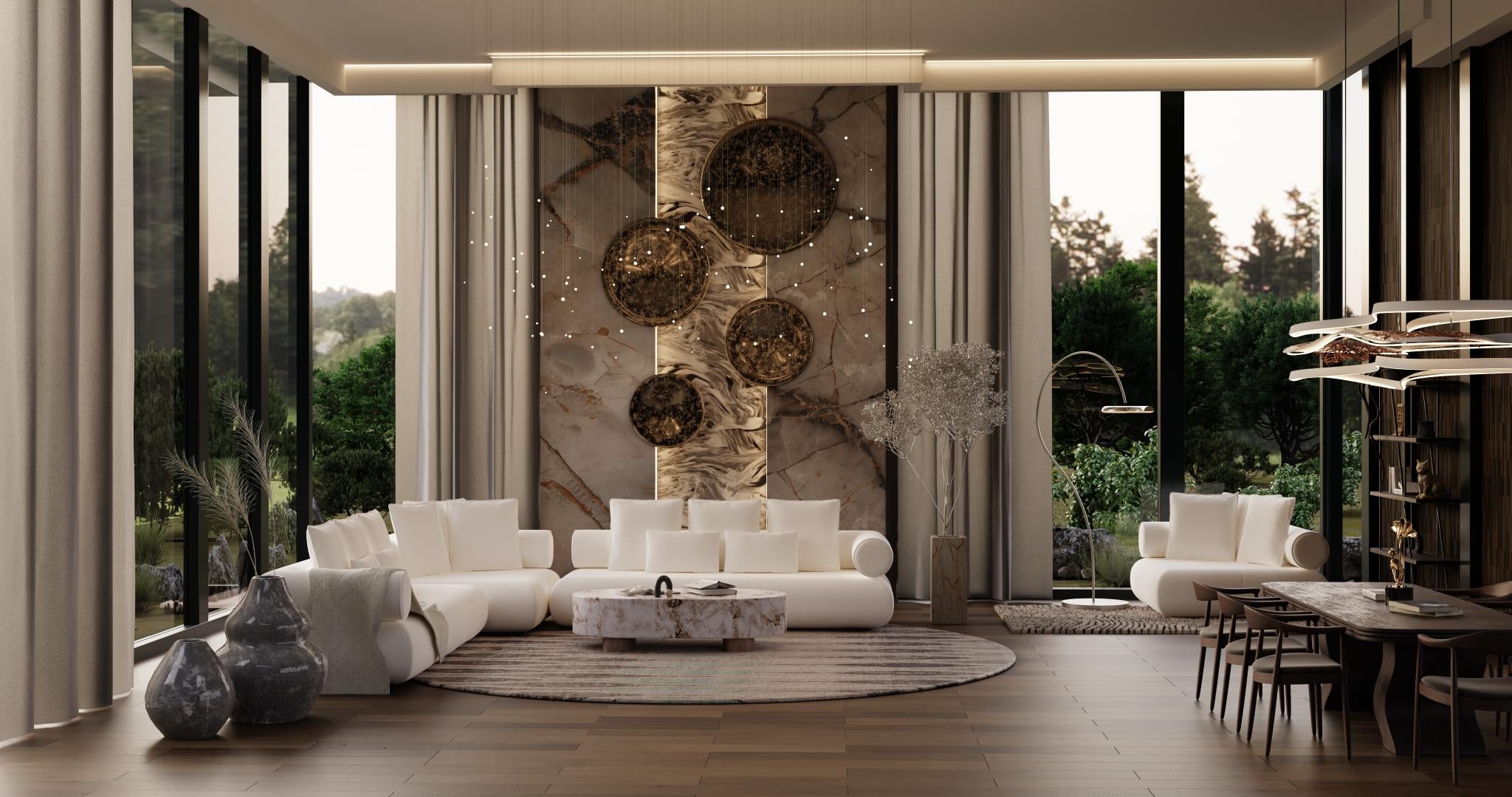 Narożnik prawostronny modułowy CASABLANCA personalizowany