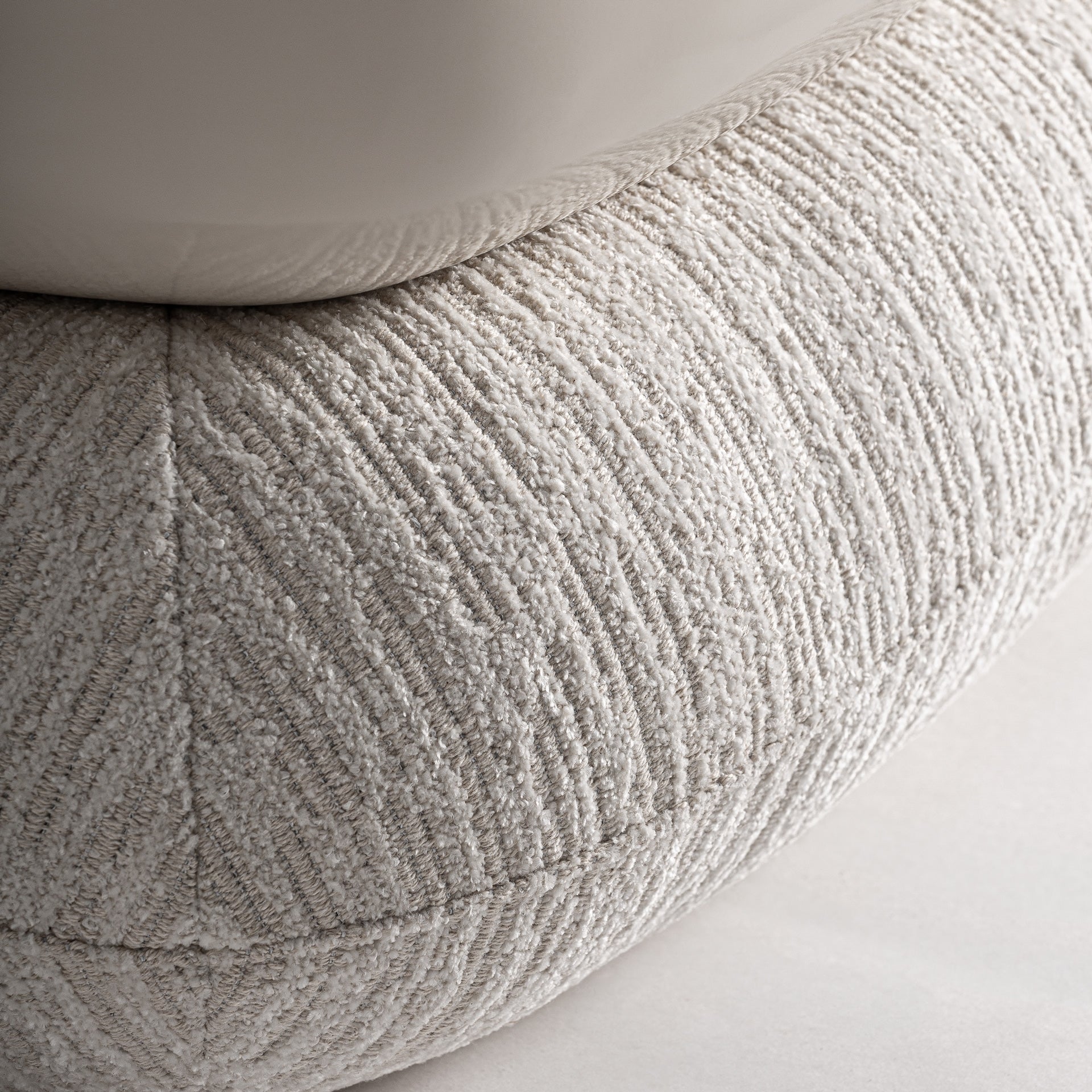 Beige WALLAU Pouf