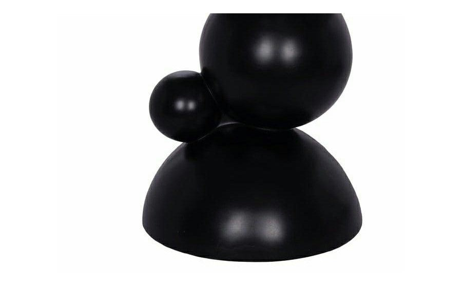 Černý boční stolek JING