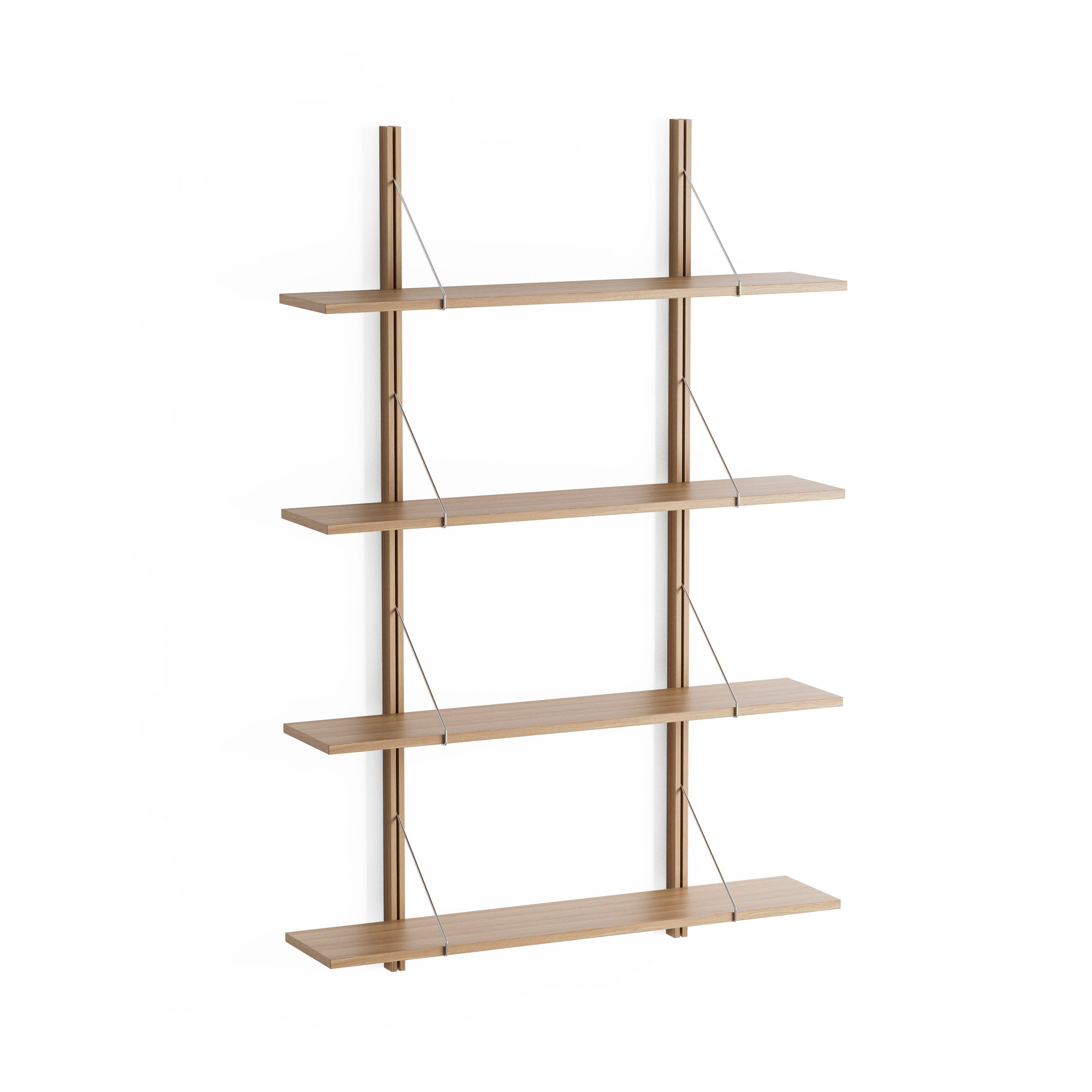 Wall shelf RODD oak wood