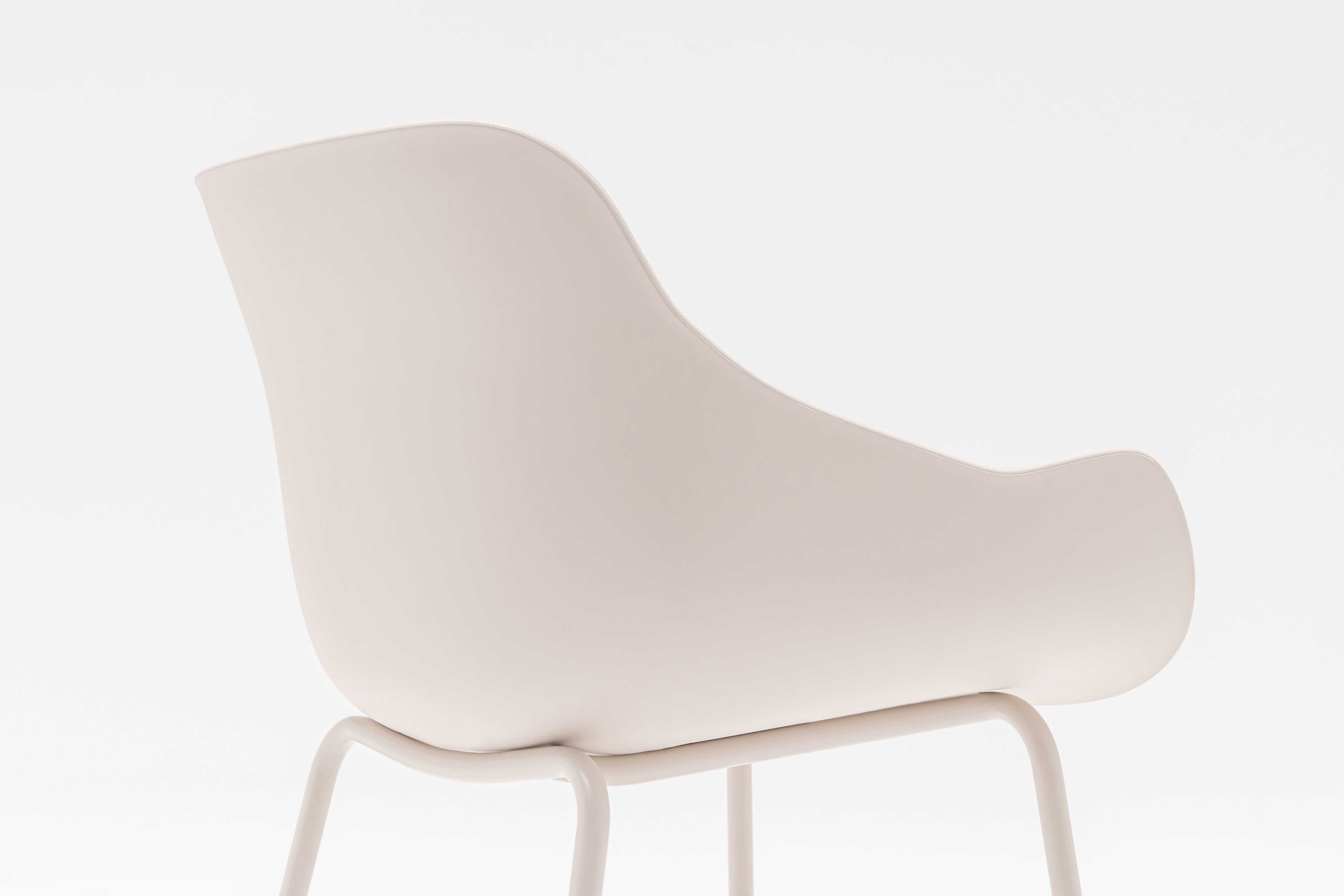 Židle BALTIC REMIX s kovovou základnou