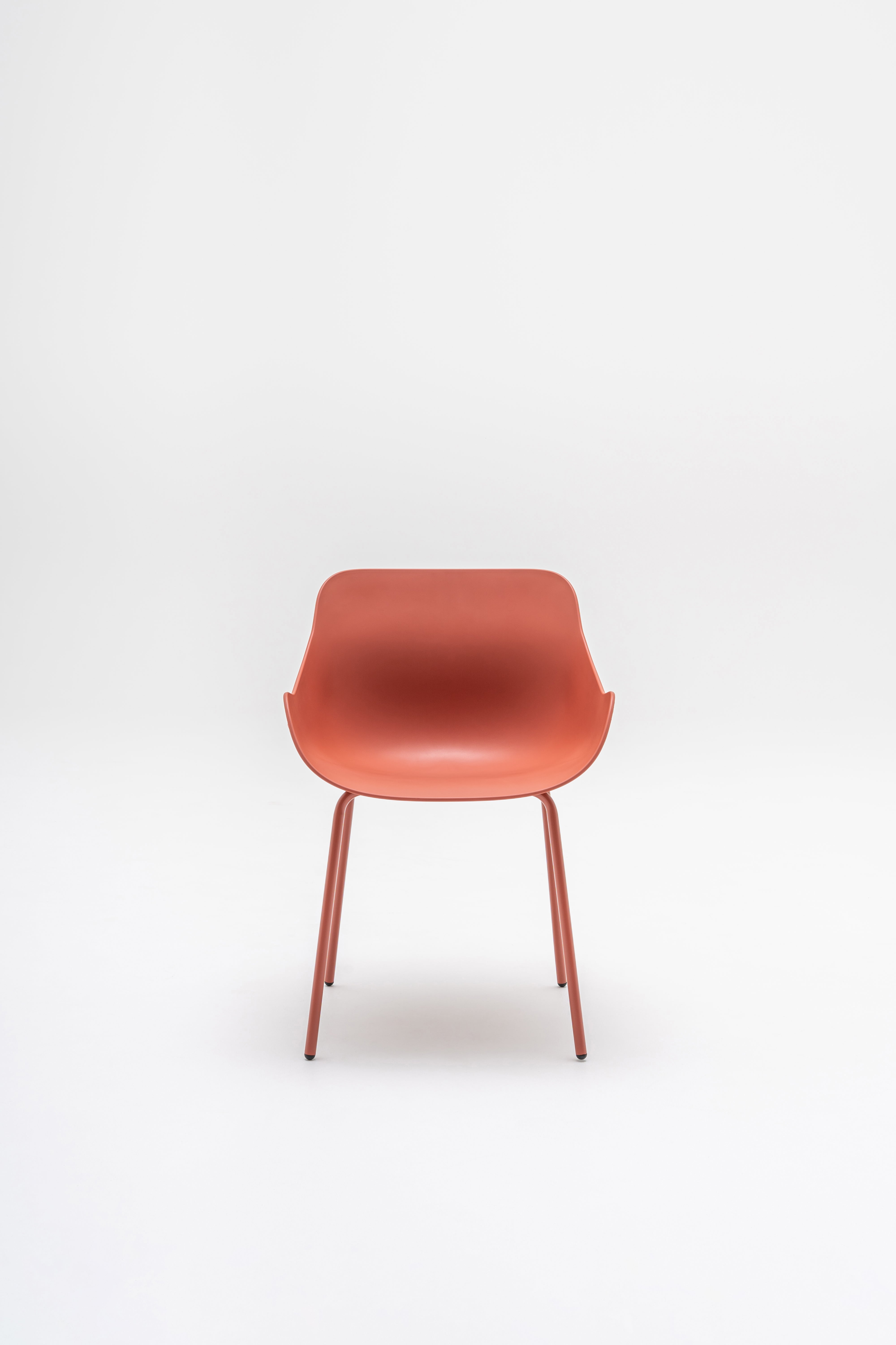 Židle BALTIC BASIC s kovovou základnou