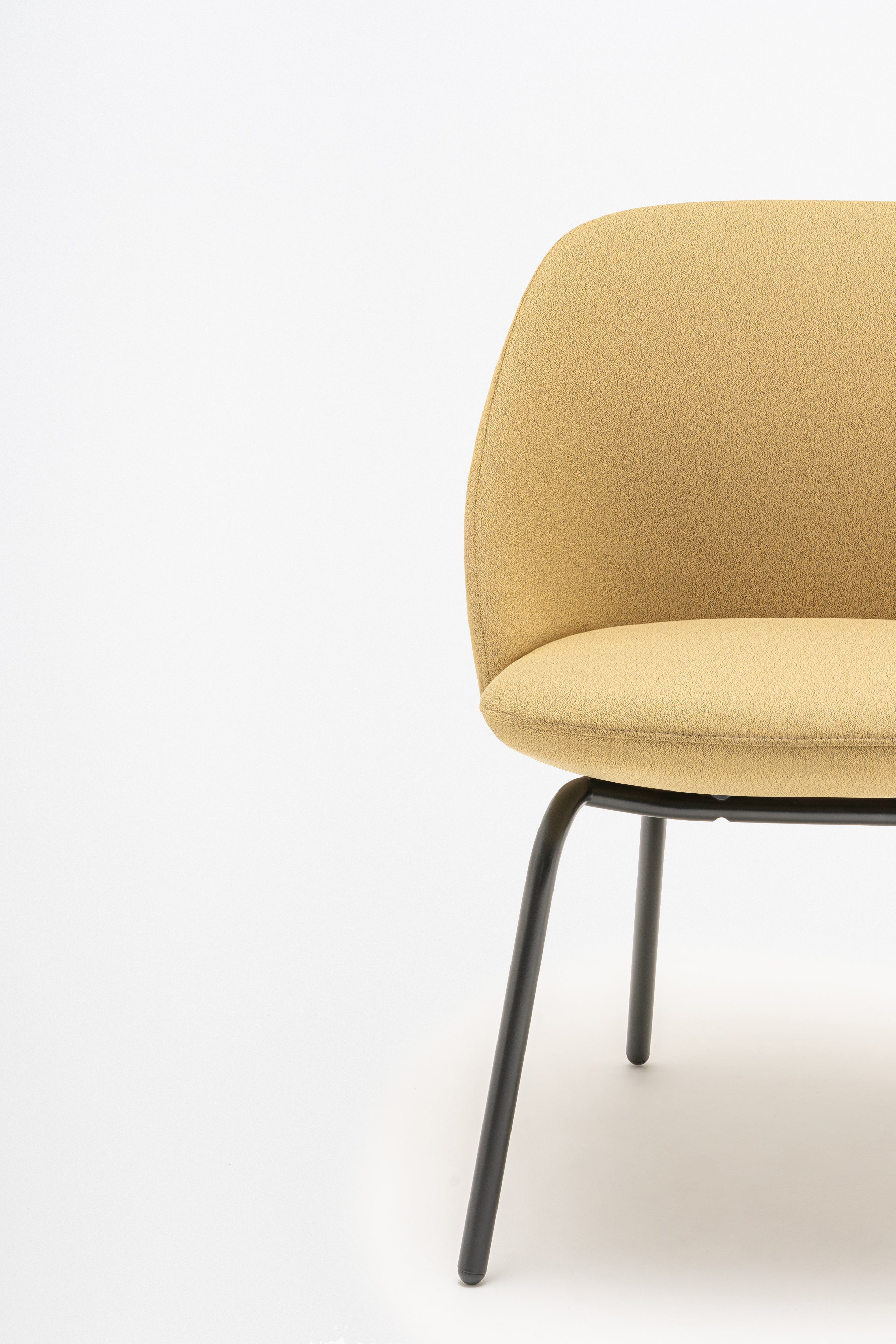 Křeslo s nízkým opěradlem PARALEL čtyřnohá základna