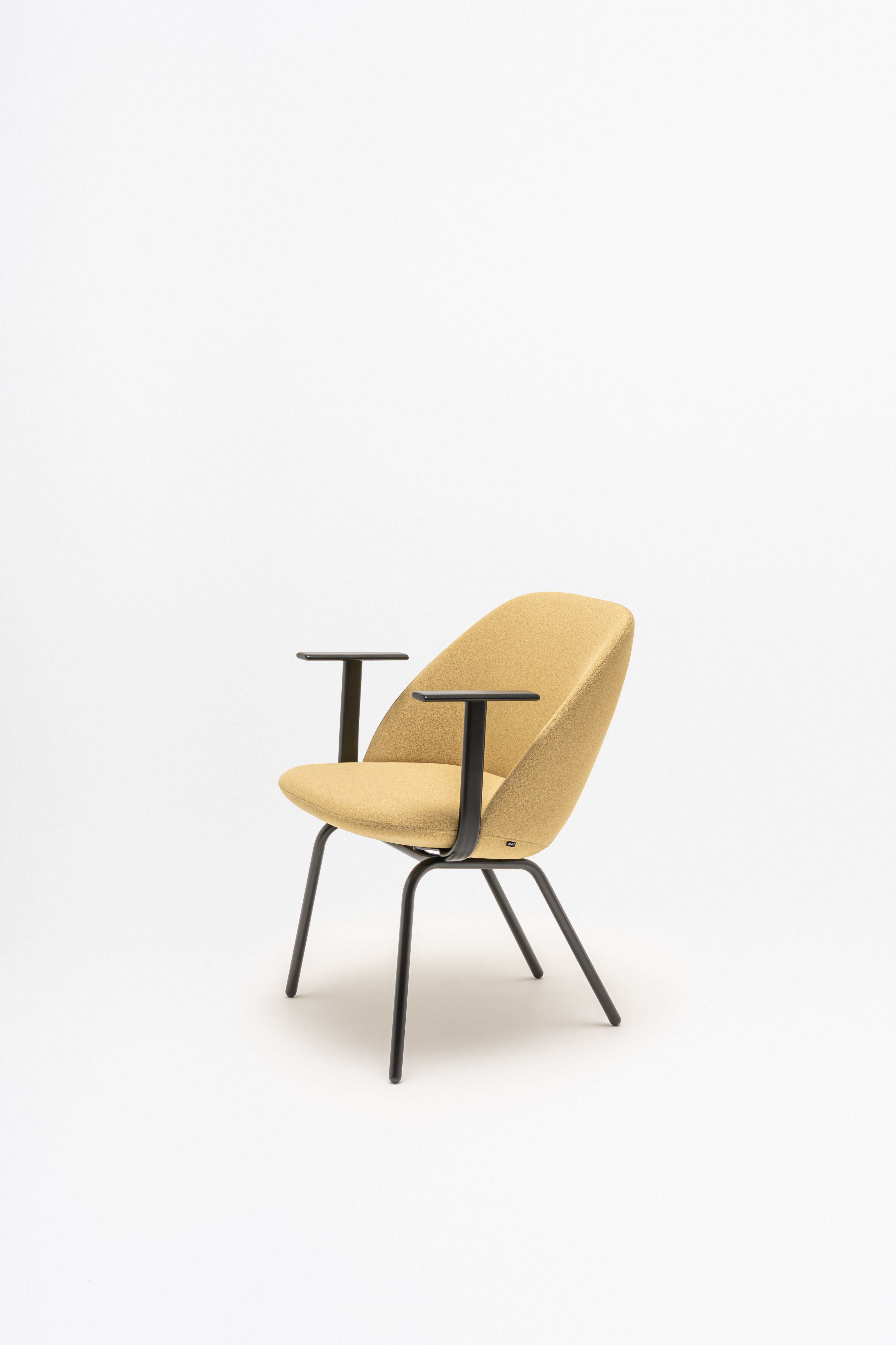 Křeslo s nízkým opěradlem PARALEL čtyřnohá základna