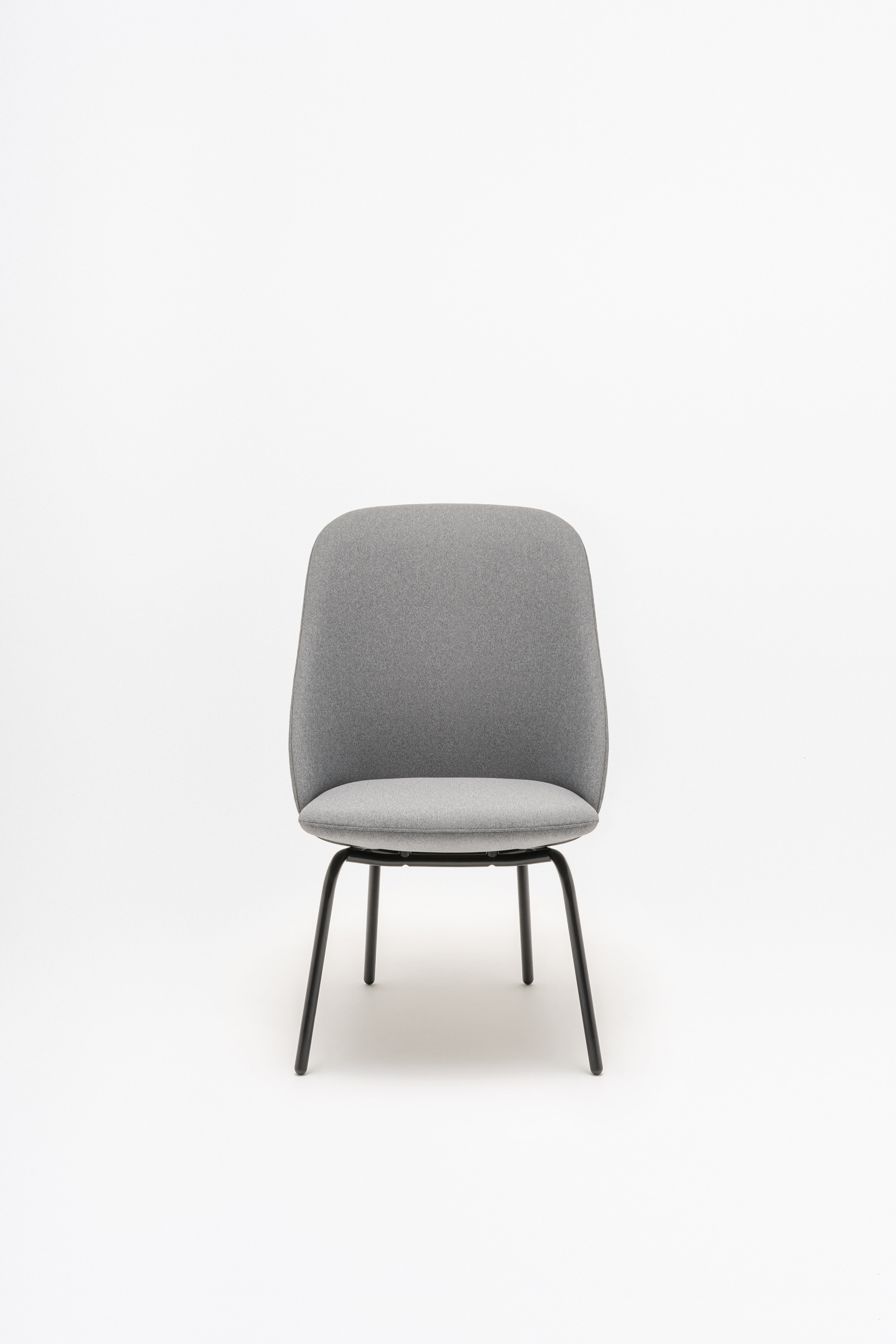 Křeslo s vysokým opěradlem PARALEL čtyřnohá základna