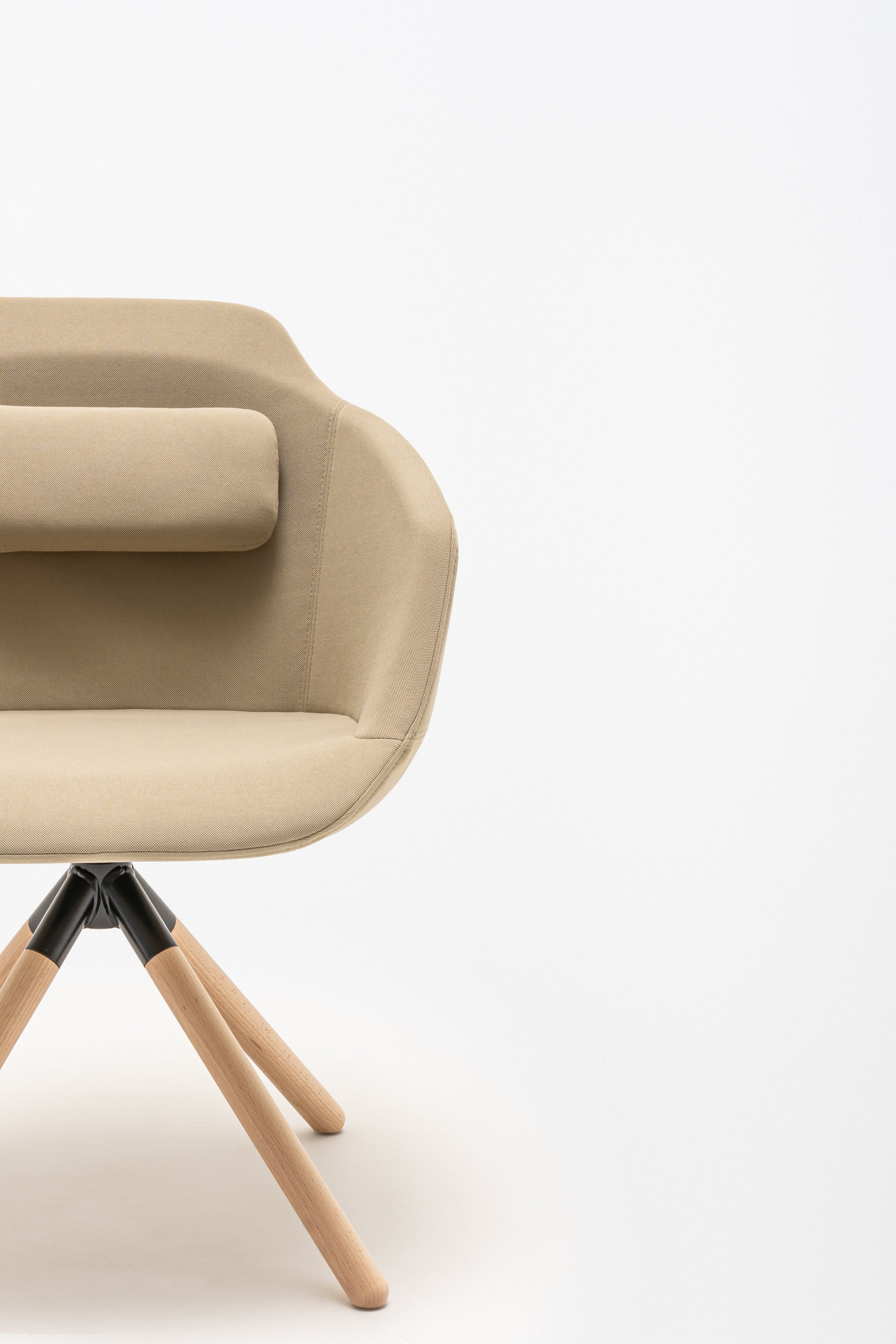 Office chair Ultra wooden base