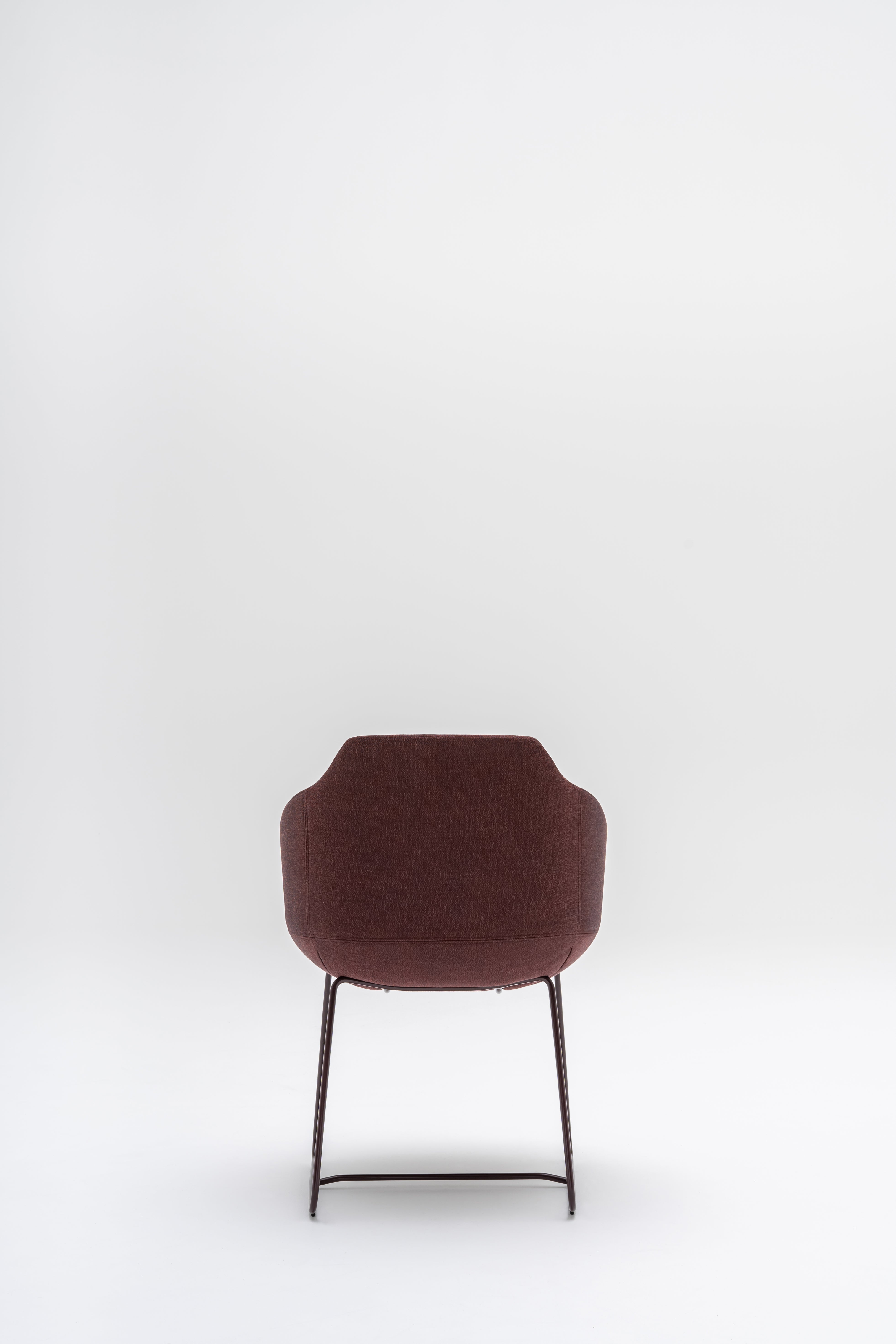 Ultra chair base skid base with footer to the hard surface