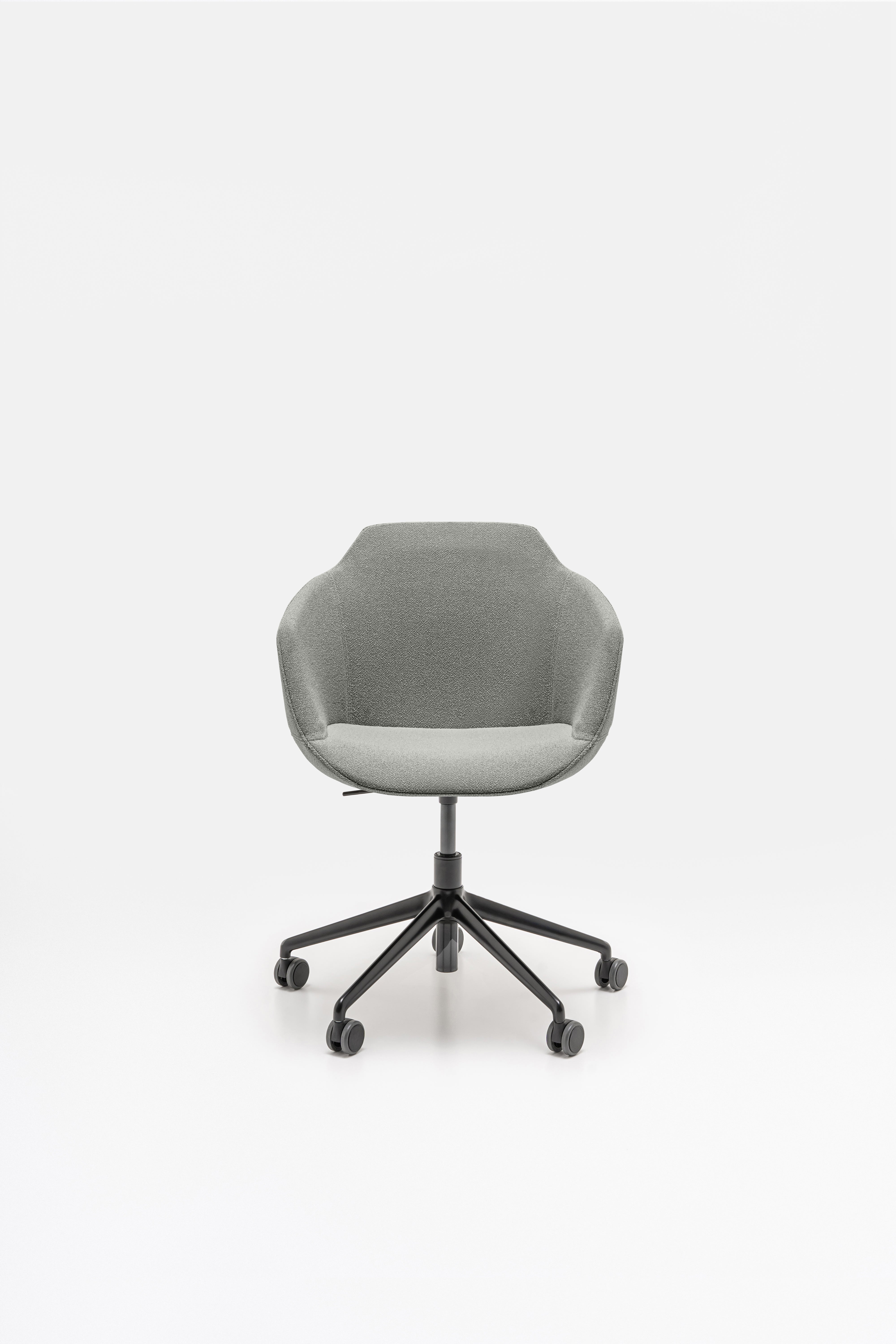 Ultra chair adjustable base with wheels to the soft surface