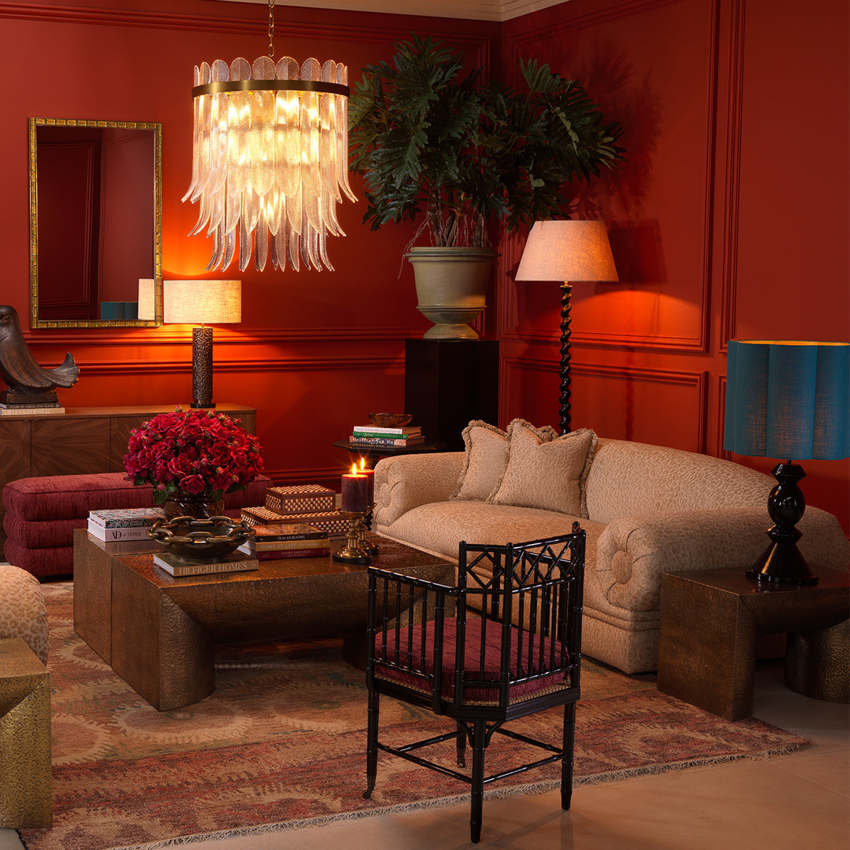 Zahradní květináč SHELDON zelená keramika