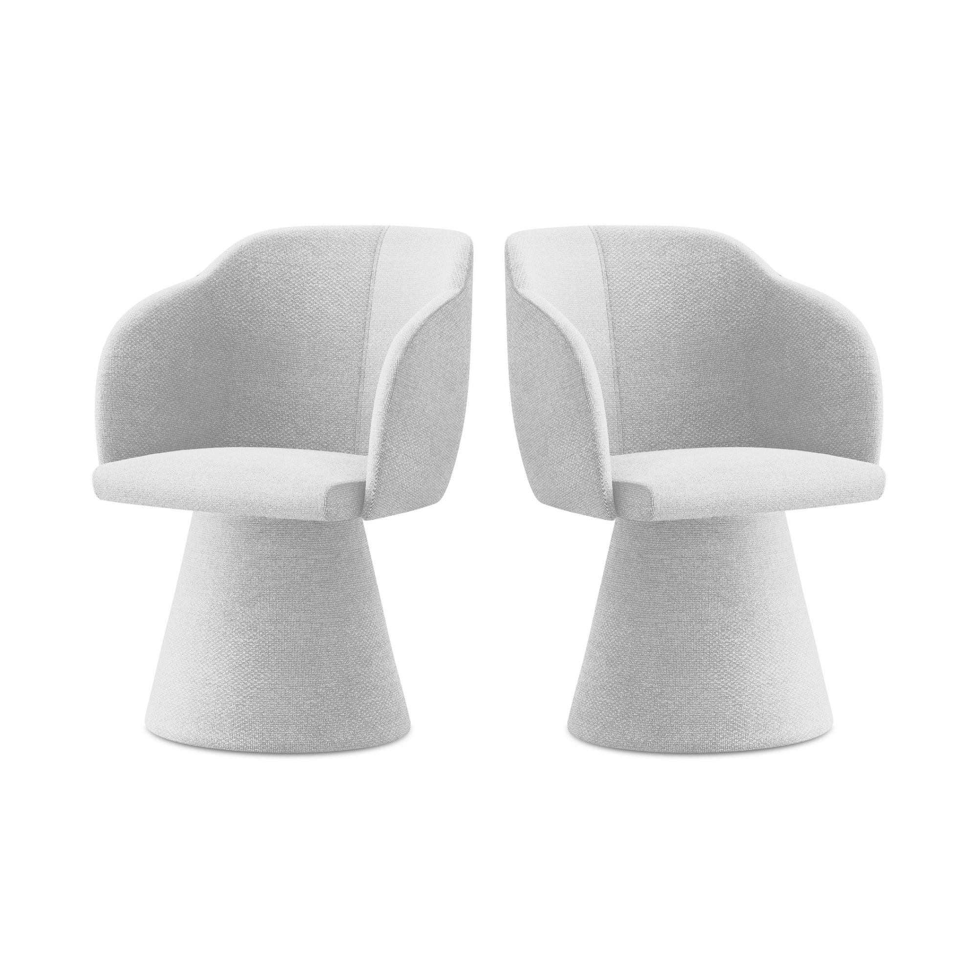 Židle KANOA stříbrný boucle