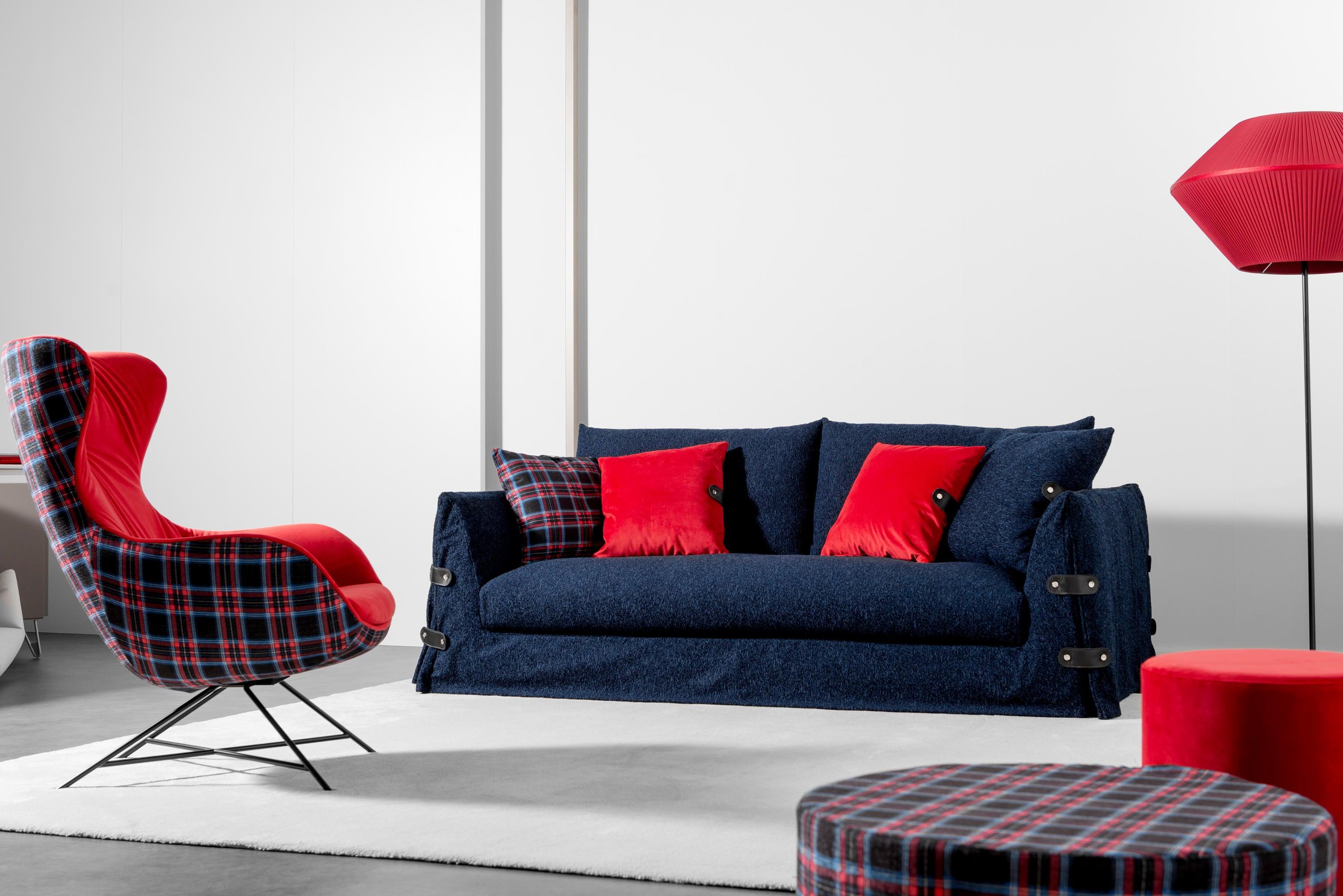 Sofa 3-osobowa BOTTON UP beżowy Liu Jo Living    Eye on Design