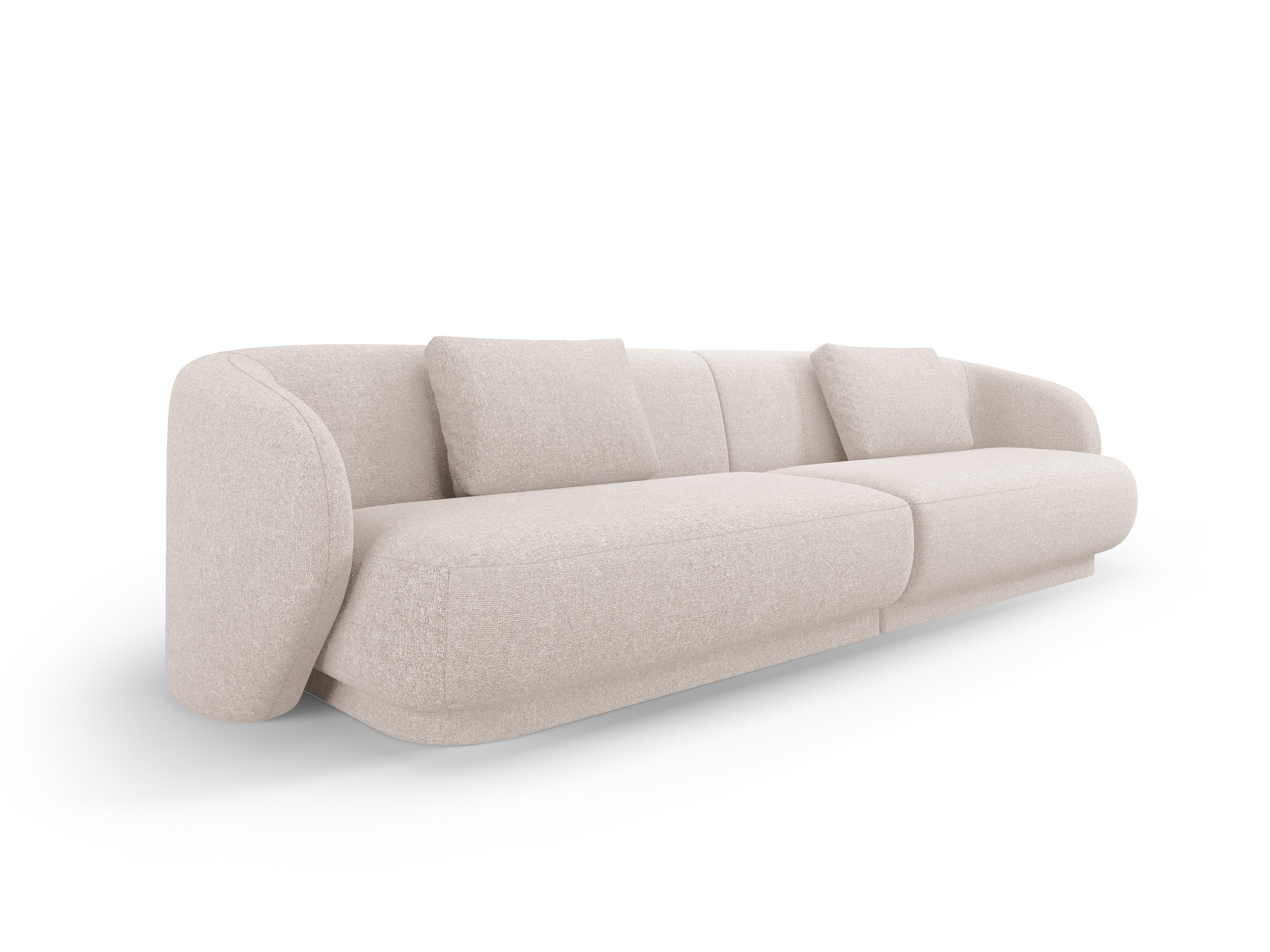 Sofa 4-osobowa CAMDEN beżowy szenil Cosmopolitan Design    Eye on Design