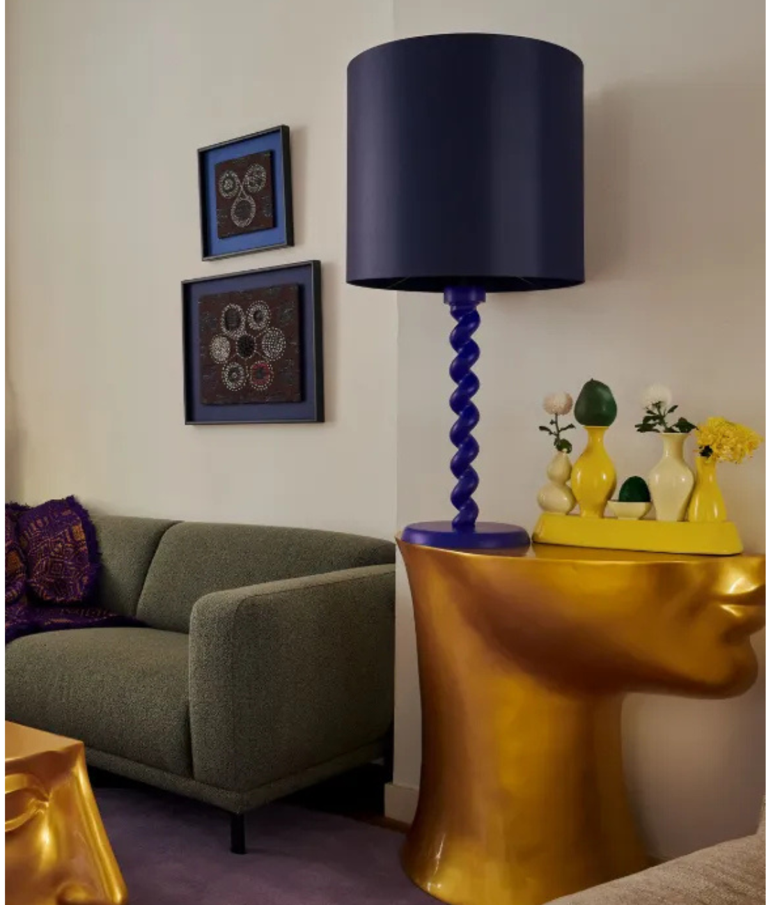 Váza SHANGHAI žlutá