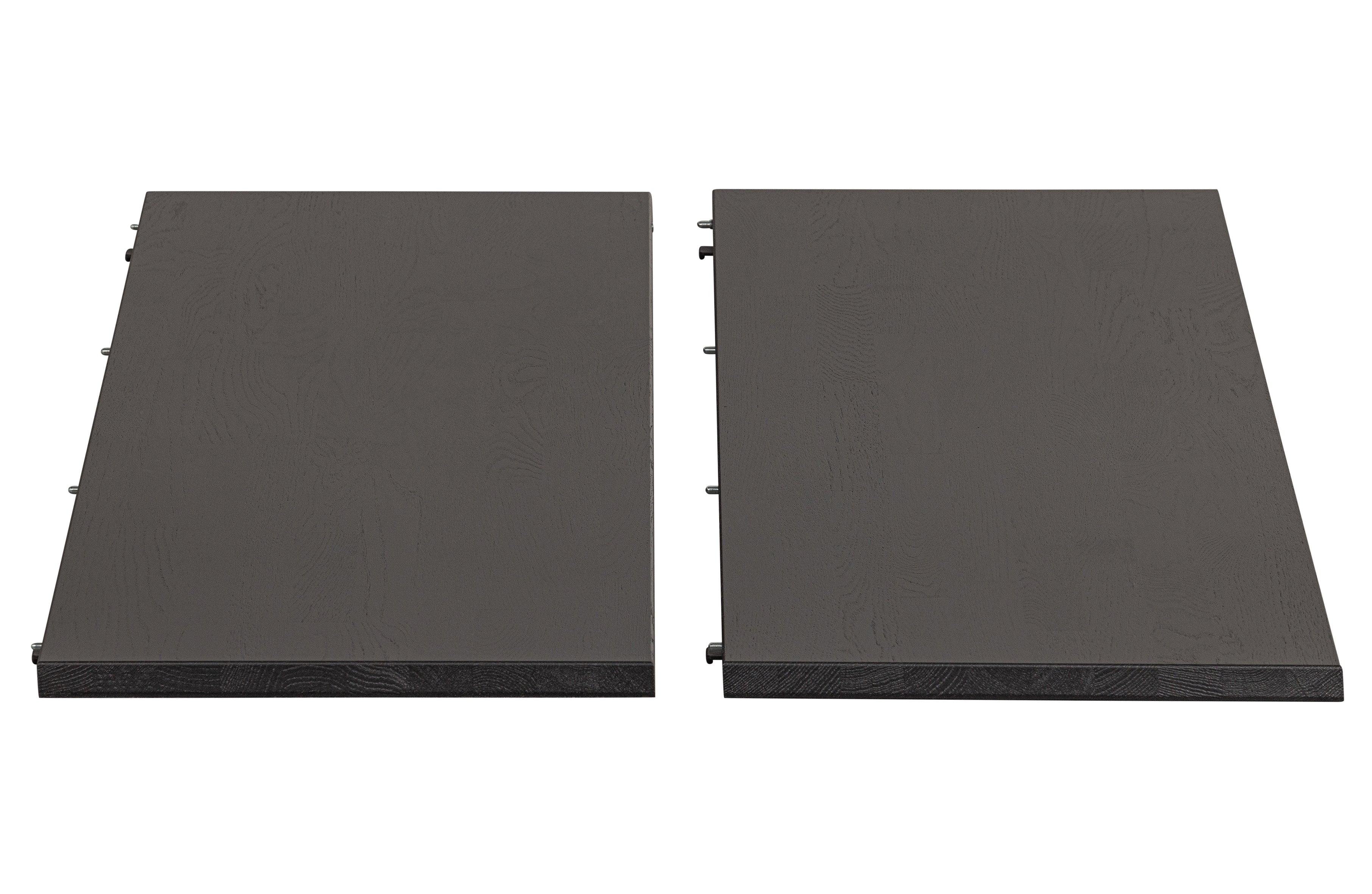 Stół okrągły rozkładany LANGE czarny dąb Woood Exclusive    Eye on Design