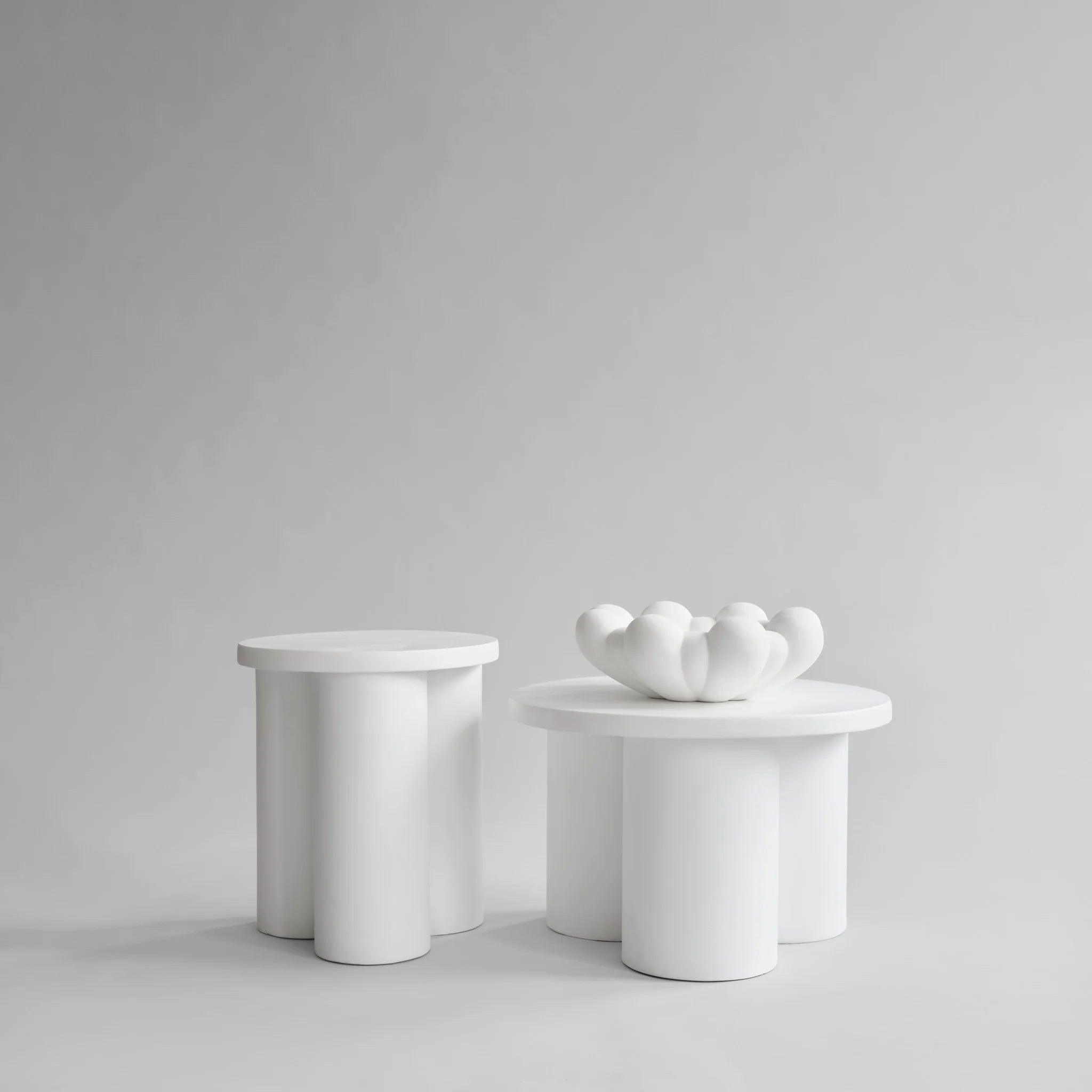 Stolik boczny BIG FOOT LOW biały 101 Copenhagen    Eye on Design