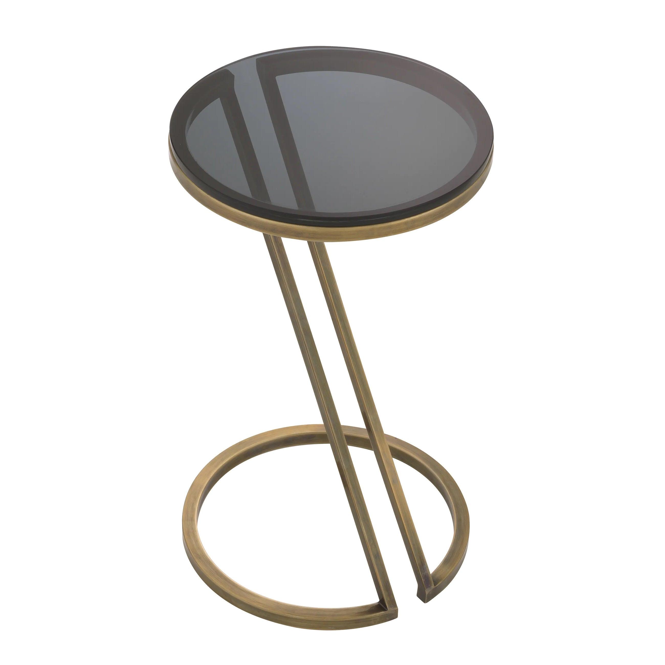 Stolik boczny FALCONE mosiężny Eichholtz    Eye on Design