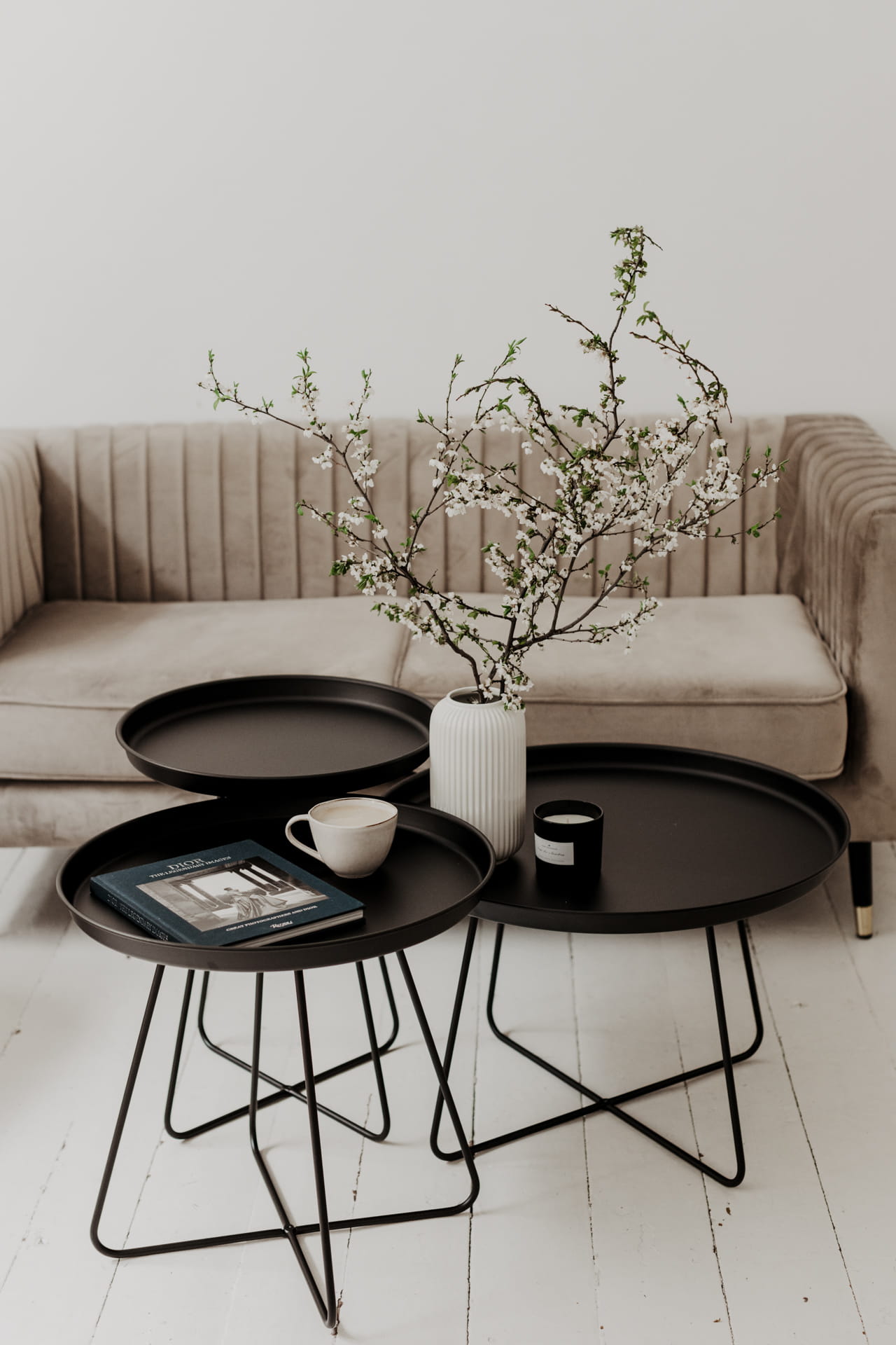 Stolik kawowy ROD czarny