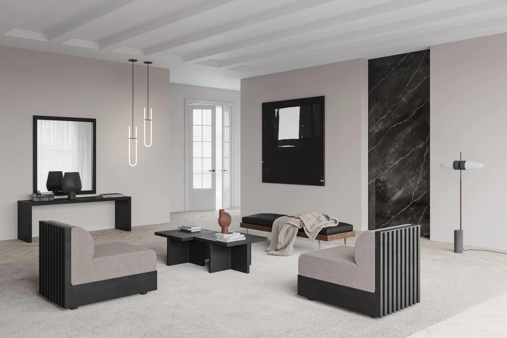 Stolik kawowy BRUTUS ciemnobrązowy 101 Copenhagen    Eye on Design