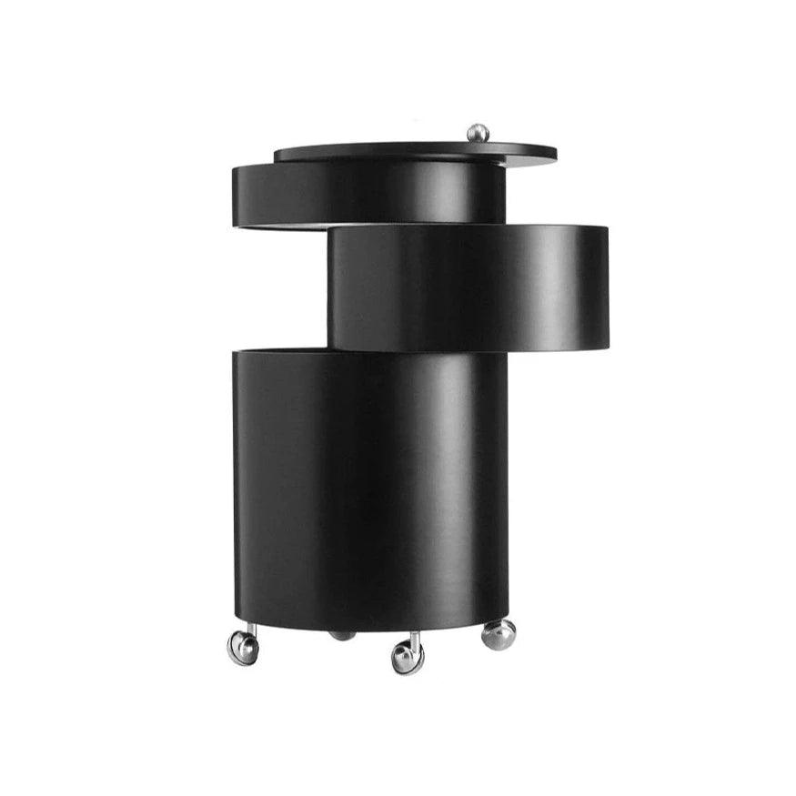 Stolik na kółkach BARBOY czarny Verpan    Eye on Design