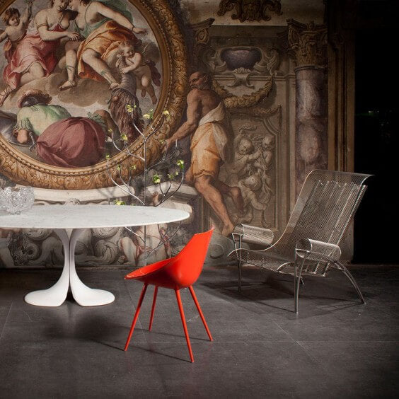 Křeslo SUKI nerezová ocel