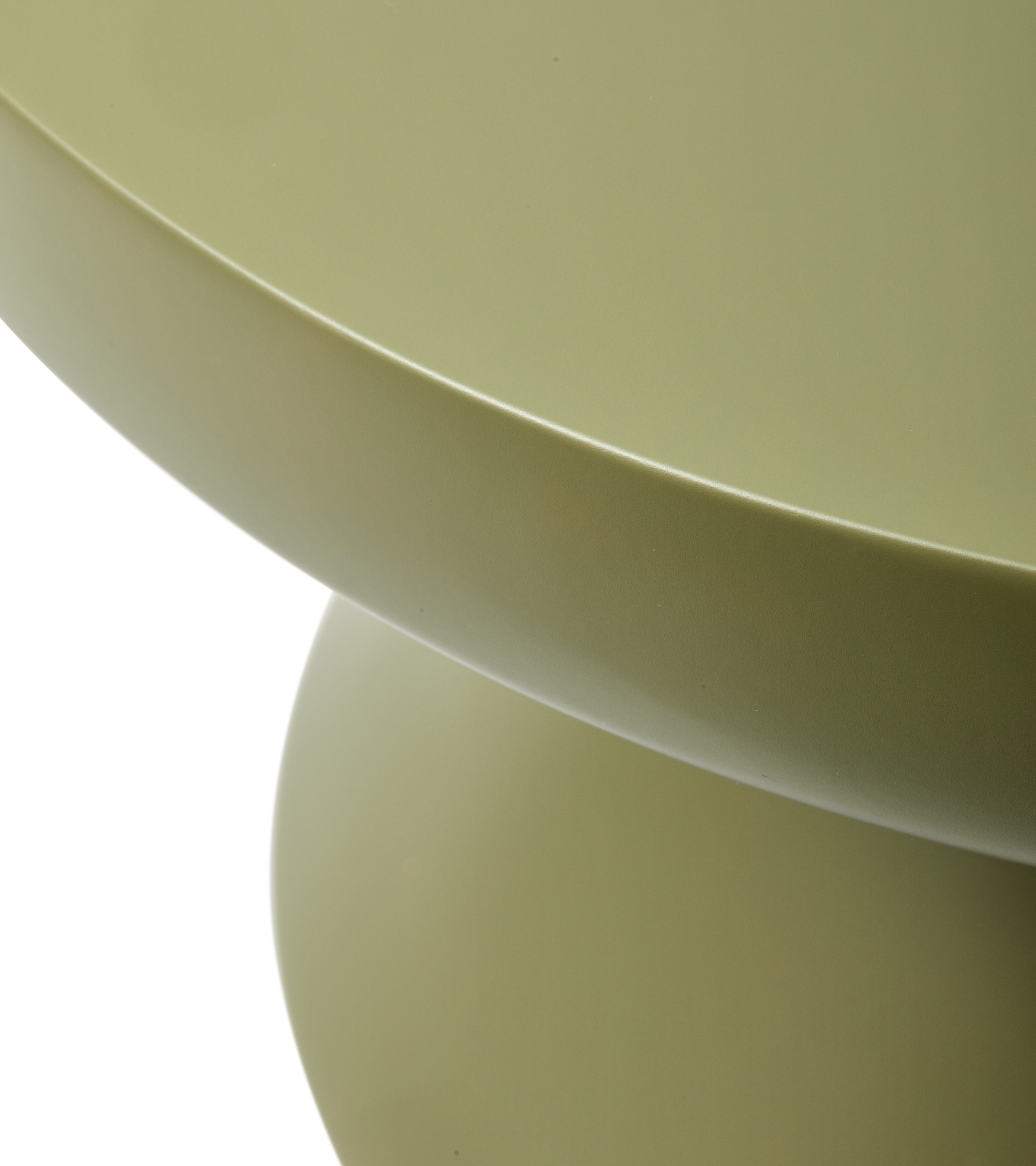 ZIG ZAG MATT olive outdoor stool