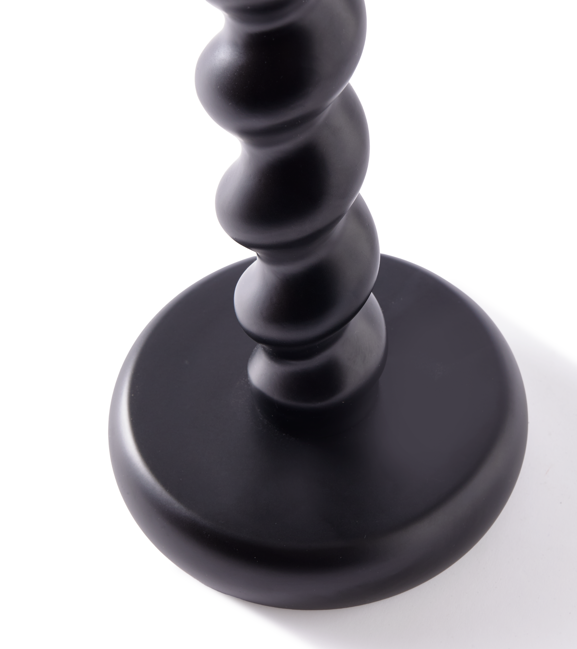 Svícen TWISTER černý