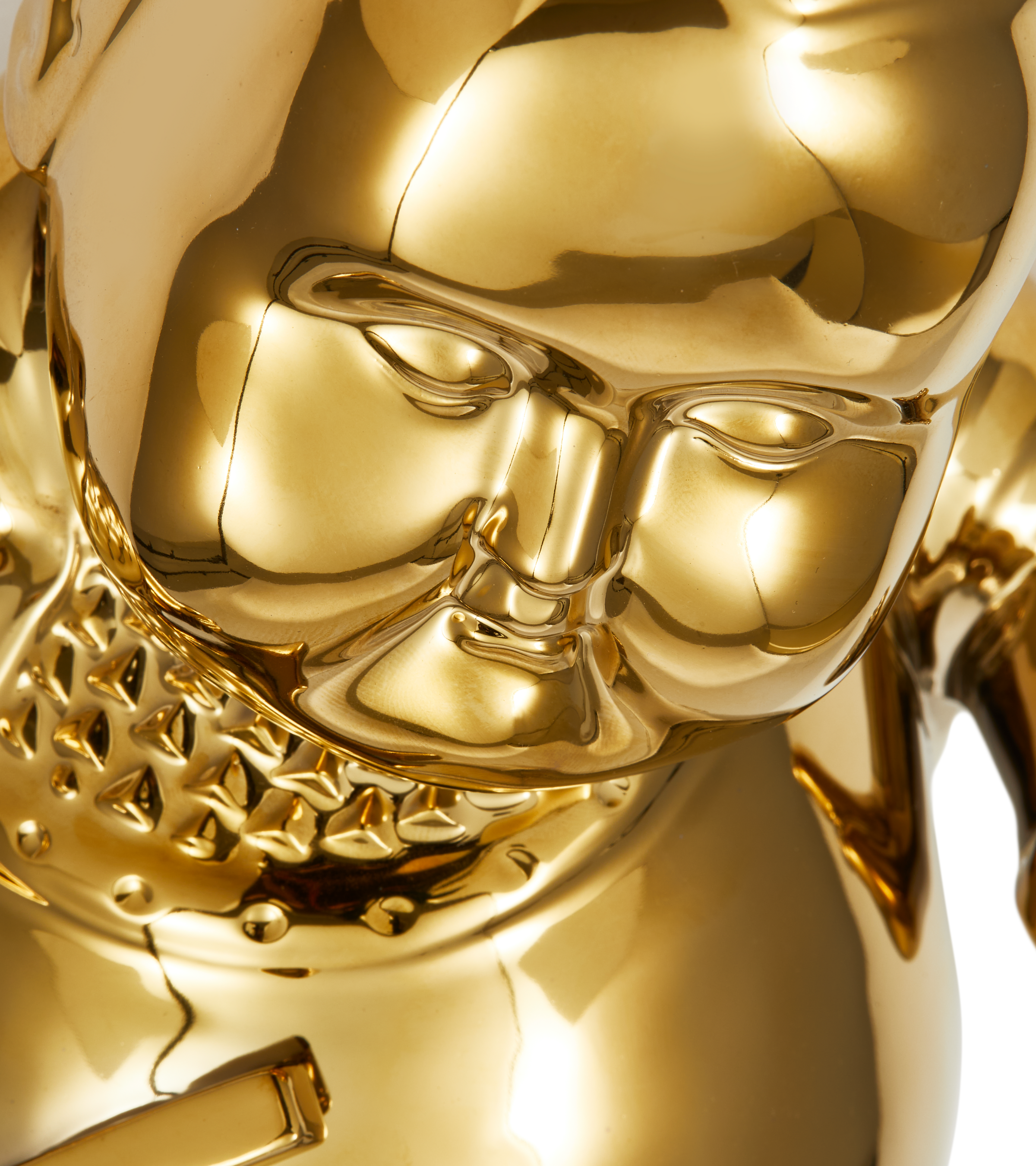 FUNNY WARRIOR piggy bank gold