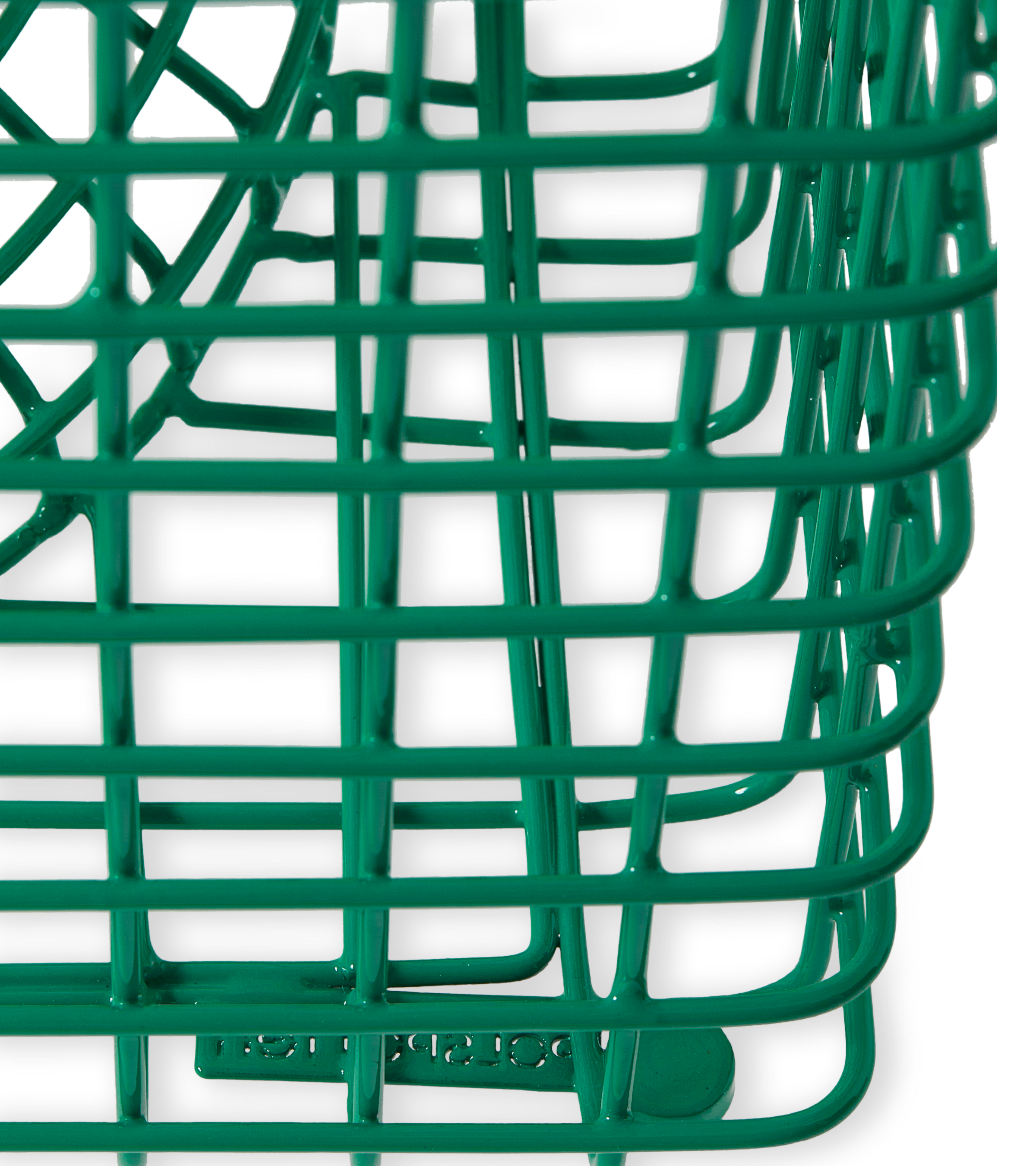 Dekorativní stoleček ZIG ZAG WIRE zelený