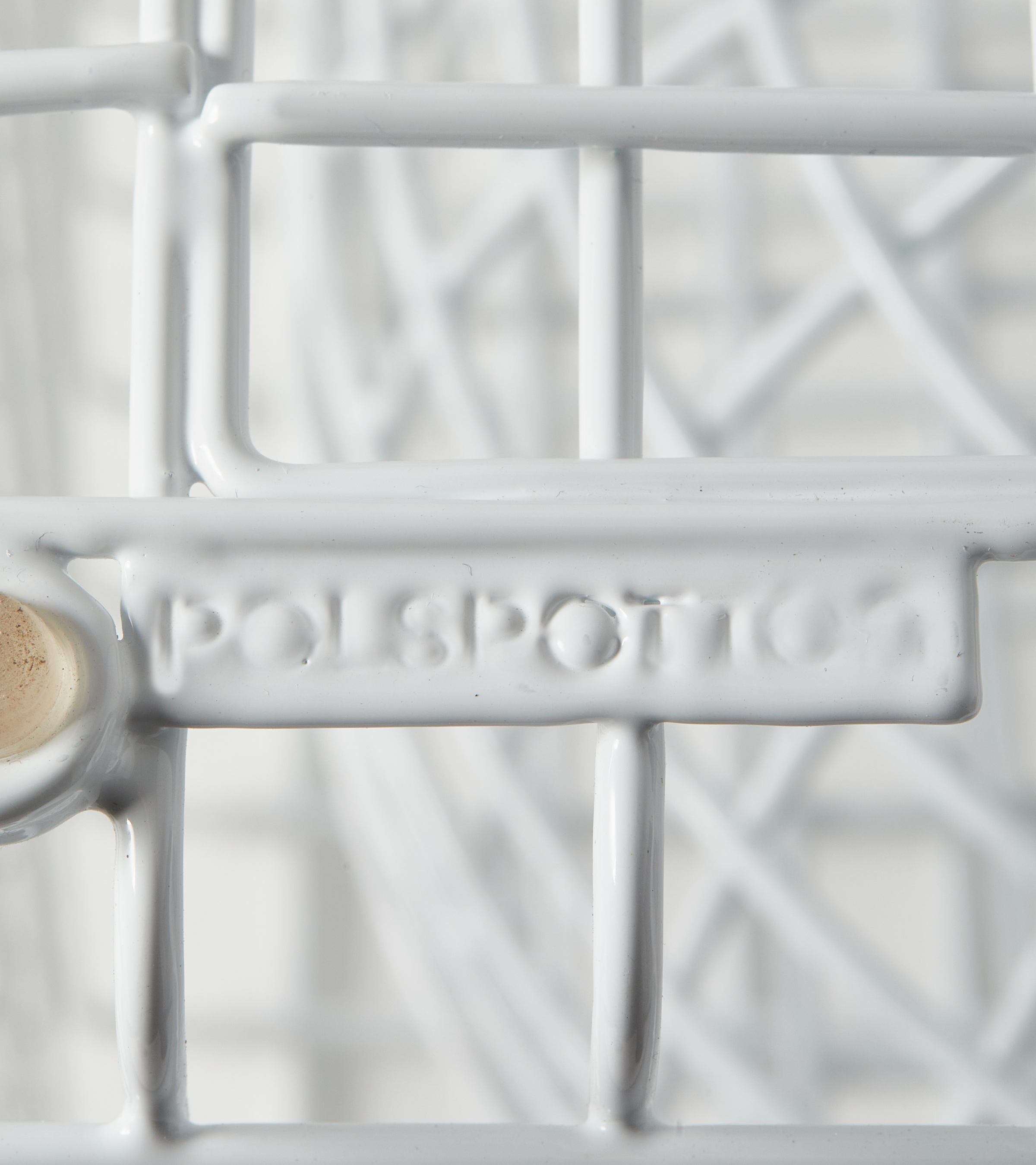 Dekorativní stoleček TIP TAP WIRE bílý