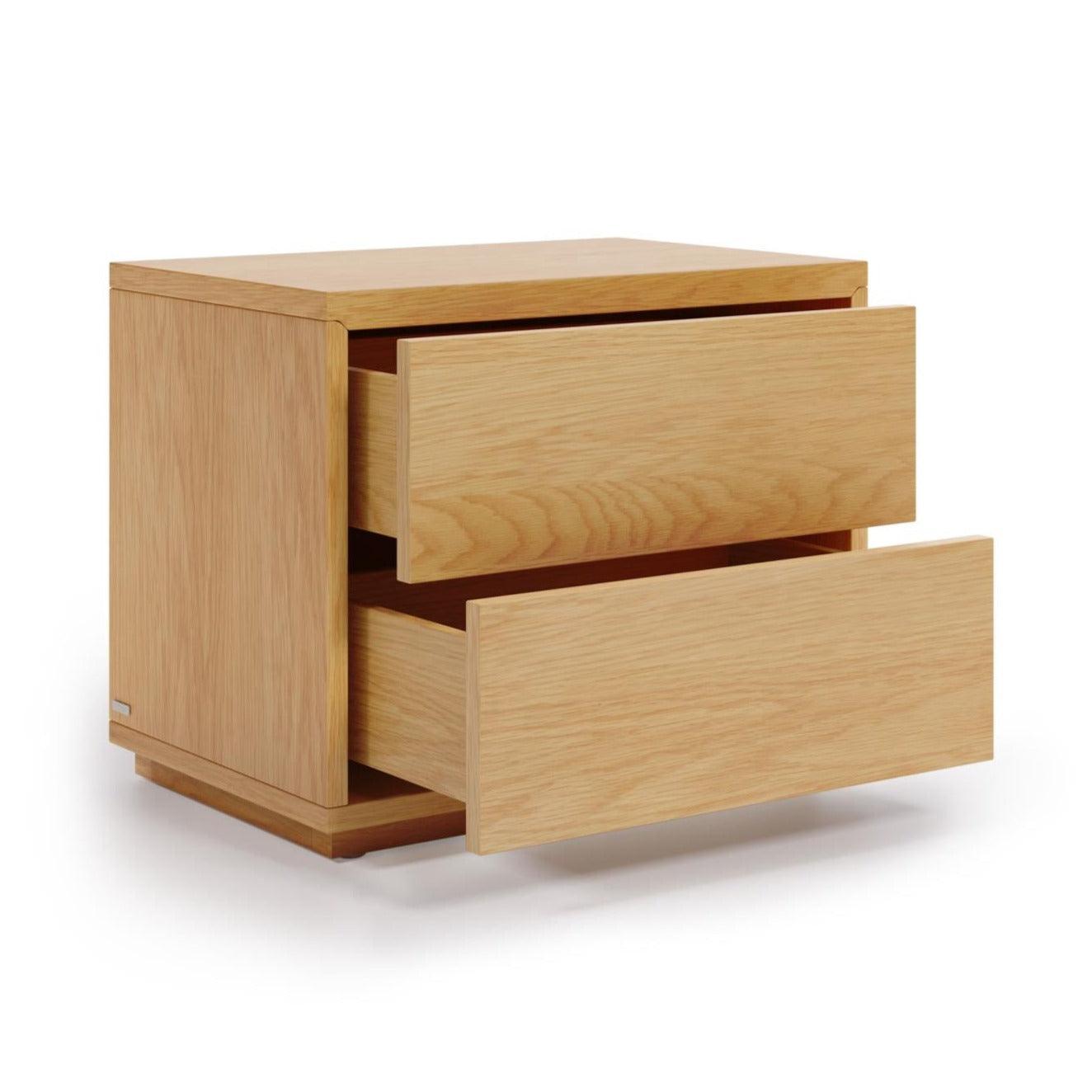 Szafka nocna ABILEN fornir dębowy La Forma    Eye on Design