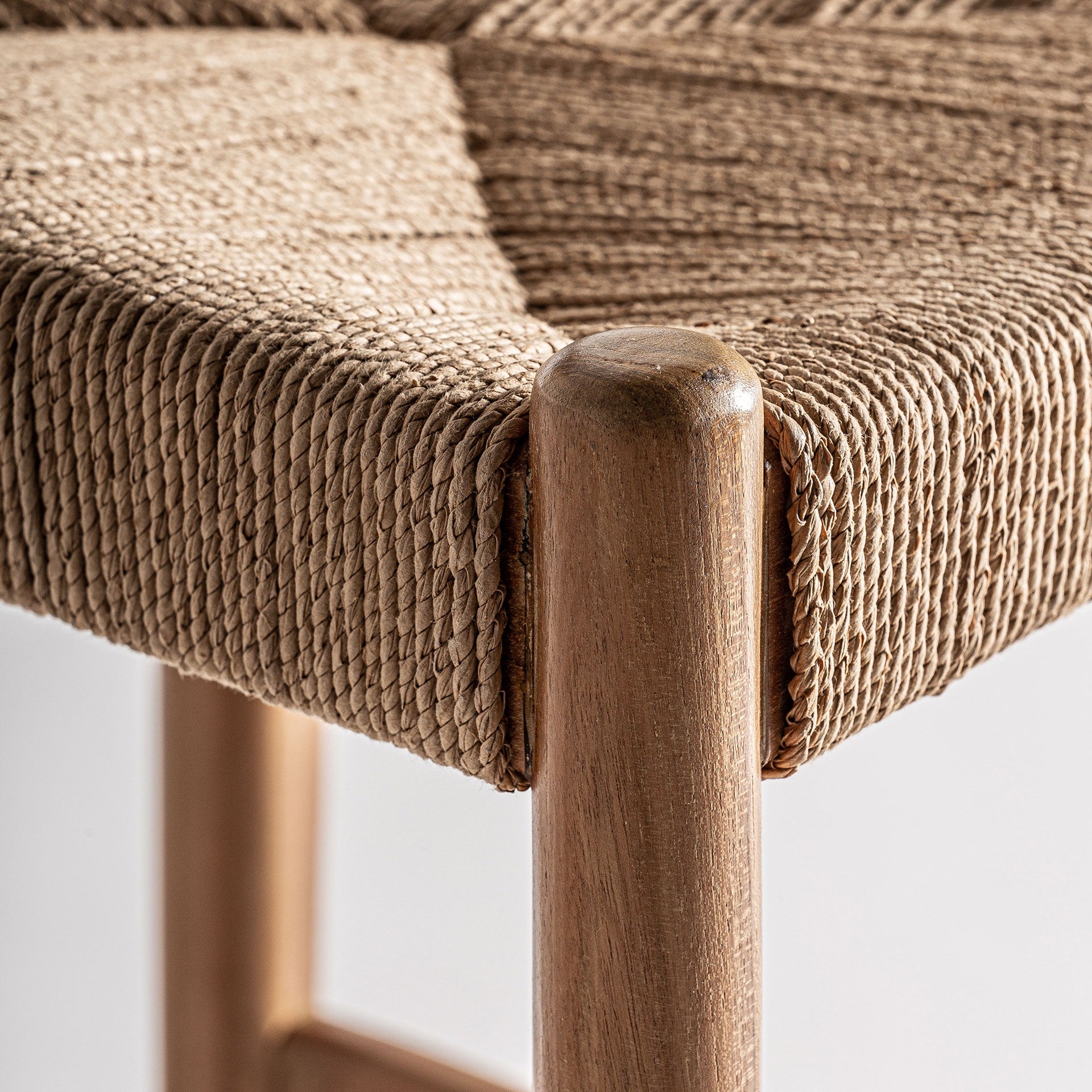 AGIA Teak Wood Bar Stool