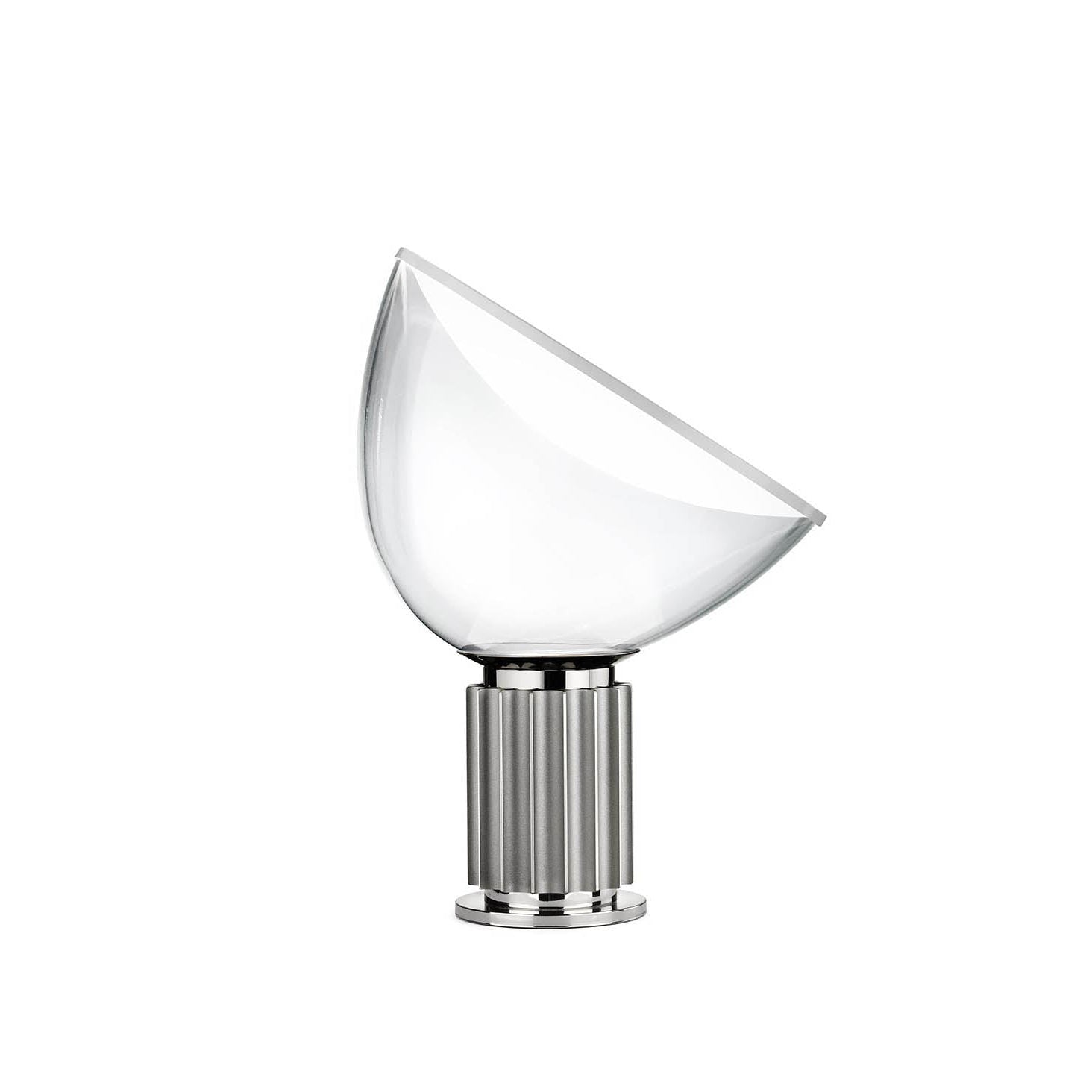 Stolní lampa TACCIA stříbrná