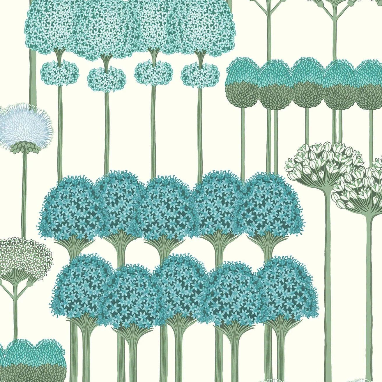 Tapeta BOTANICAL BOTANICA - Allium jadeit na bieli Cole & Son Default Title   Eye on Design