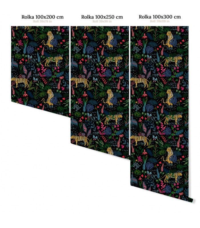 Tapeta COLORFULL TIGER Wallcolors    Eye on Design