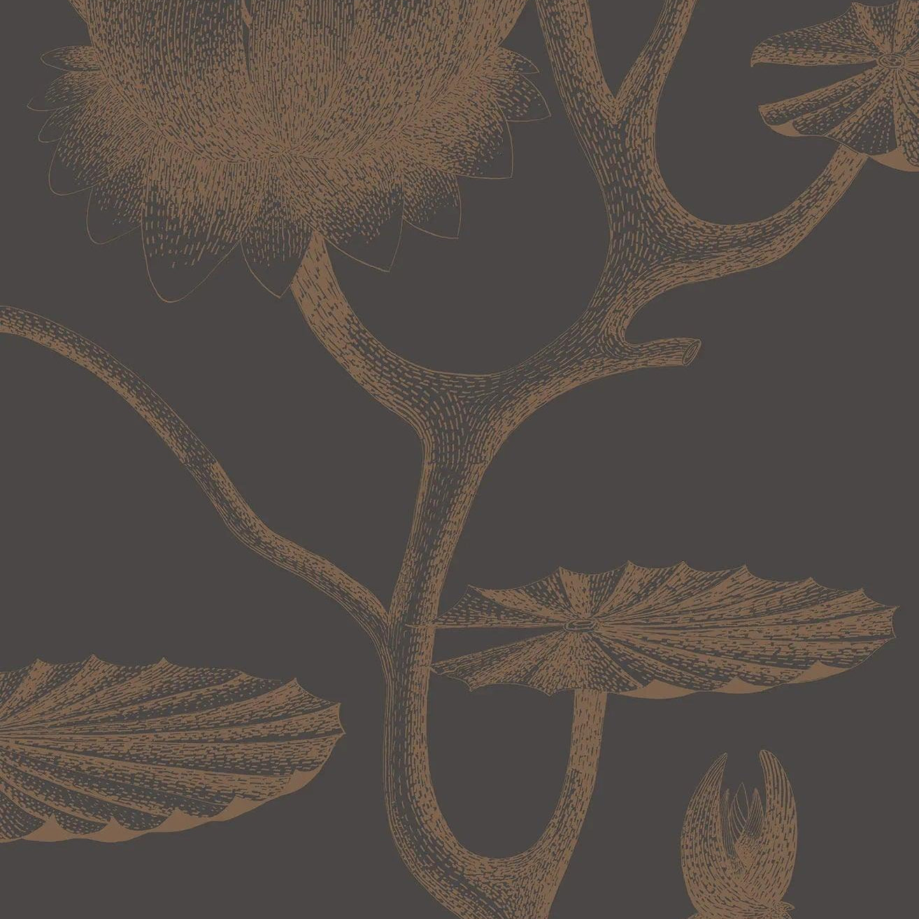 Tapeta CONTEMPORARY RESTYLED - Lily czarny Cole & Son Default Title   Eye on Design