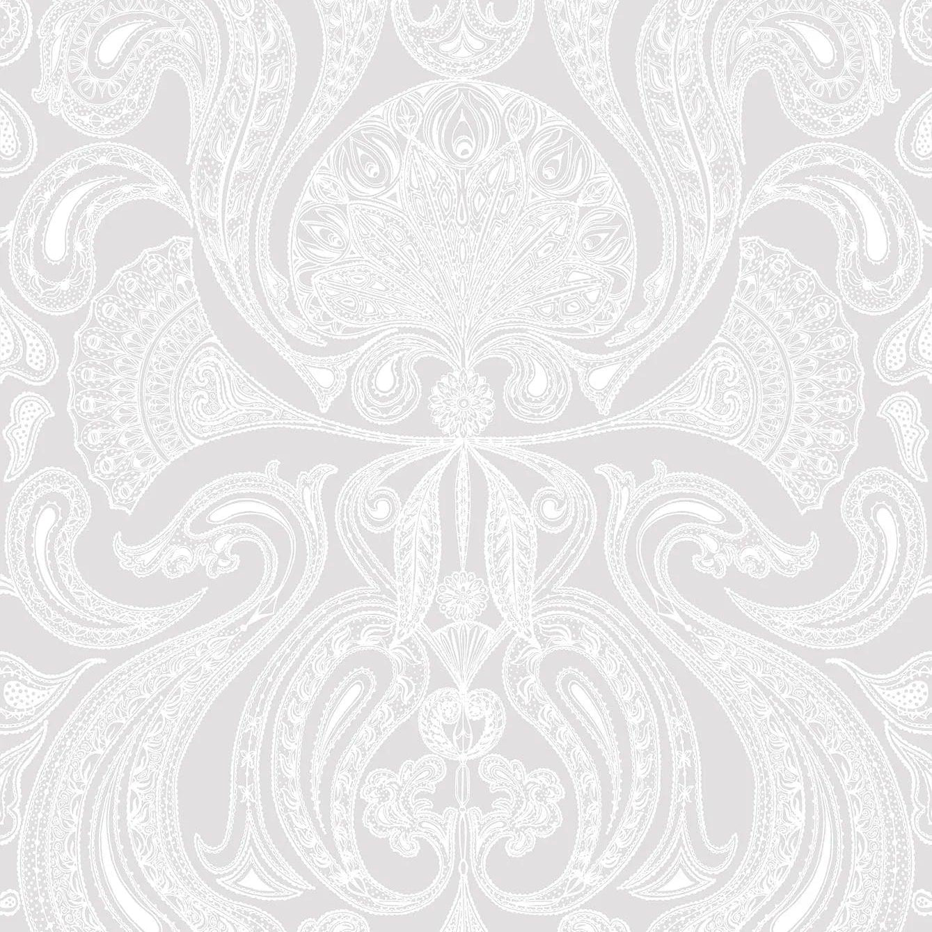 Tapeta CONTEMPORARY RESTYLED - Malabar kreda na szarym Cole & Son Default Title   Eye on Design