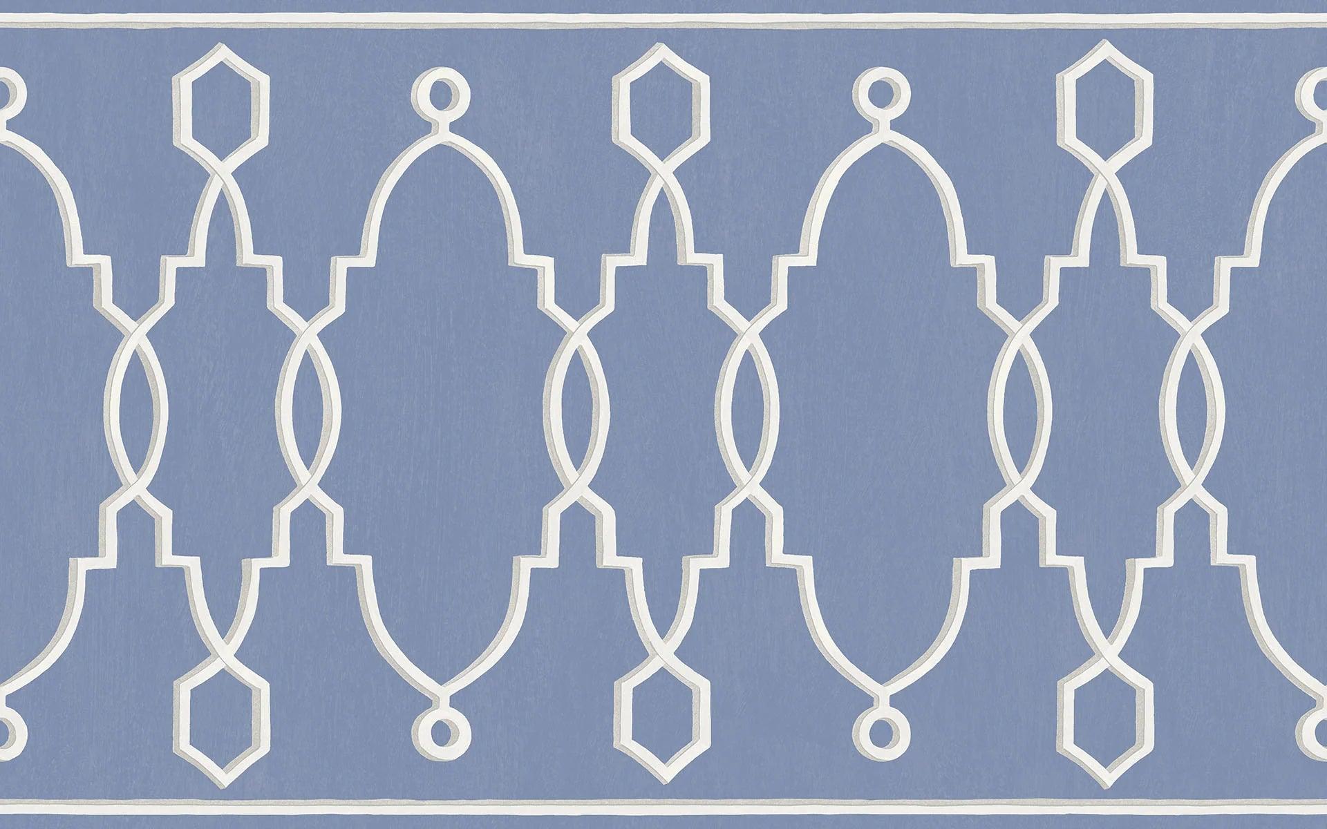 Tapeta FOLIE - Parterre Border niebieski Cole & Son Default Title   Eye on Design