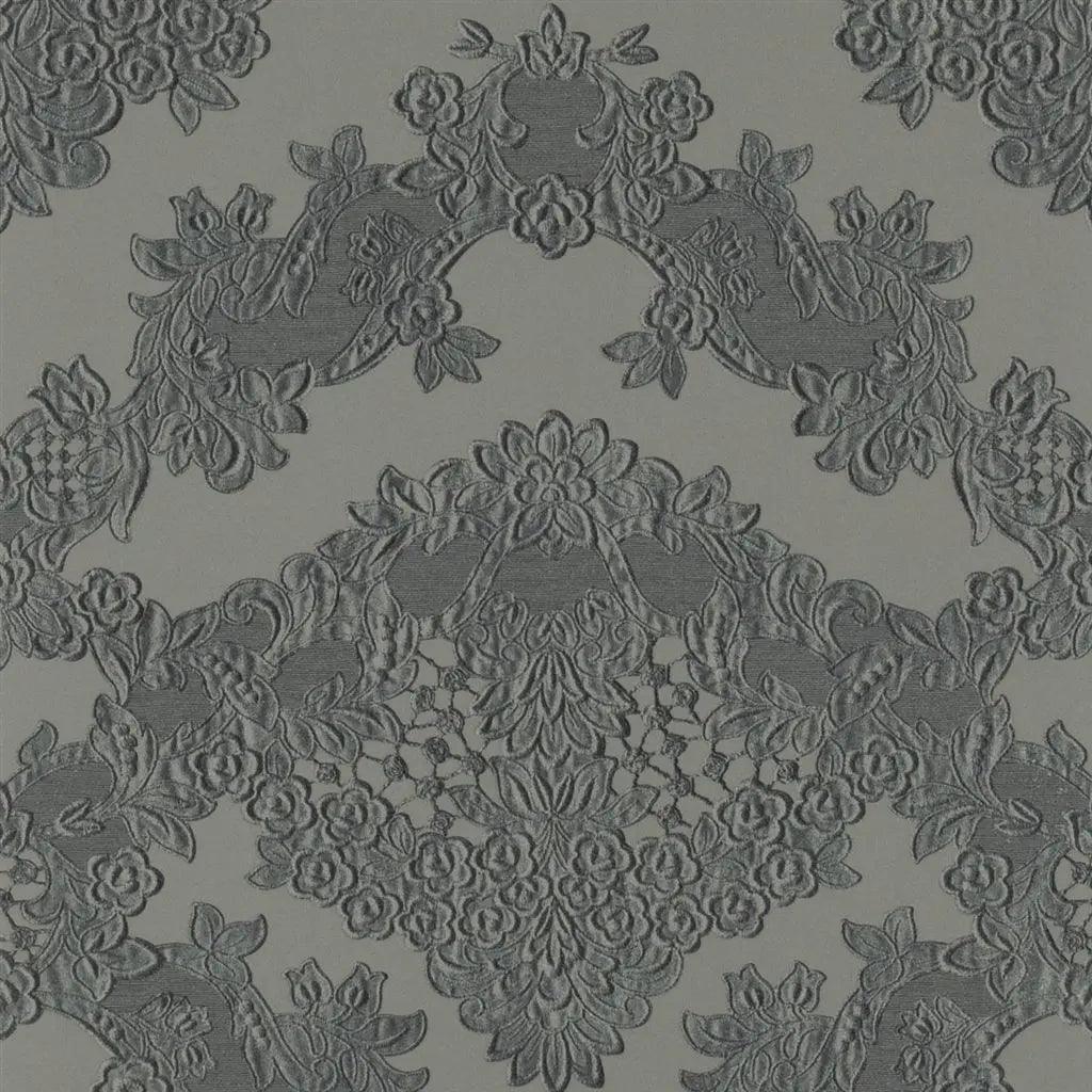 Tapeta MACARENA GALUCHAT - HIERRO szary Christian Lacroix    Eye on Design