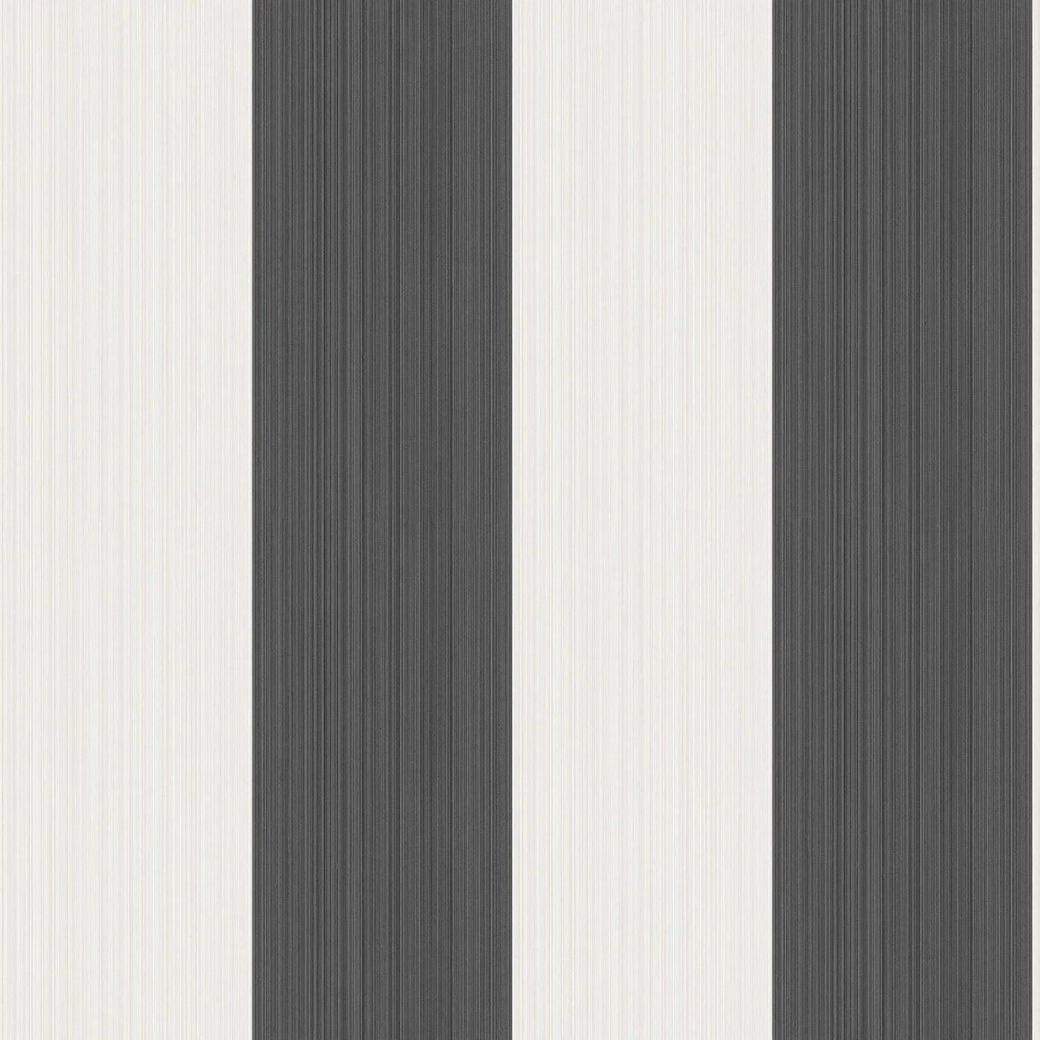 Tapeta MARQUEE STRIPES - Jaspe Stripe czarny Cole & Son    Eye on Design