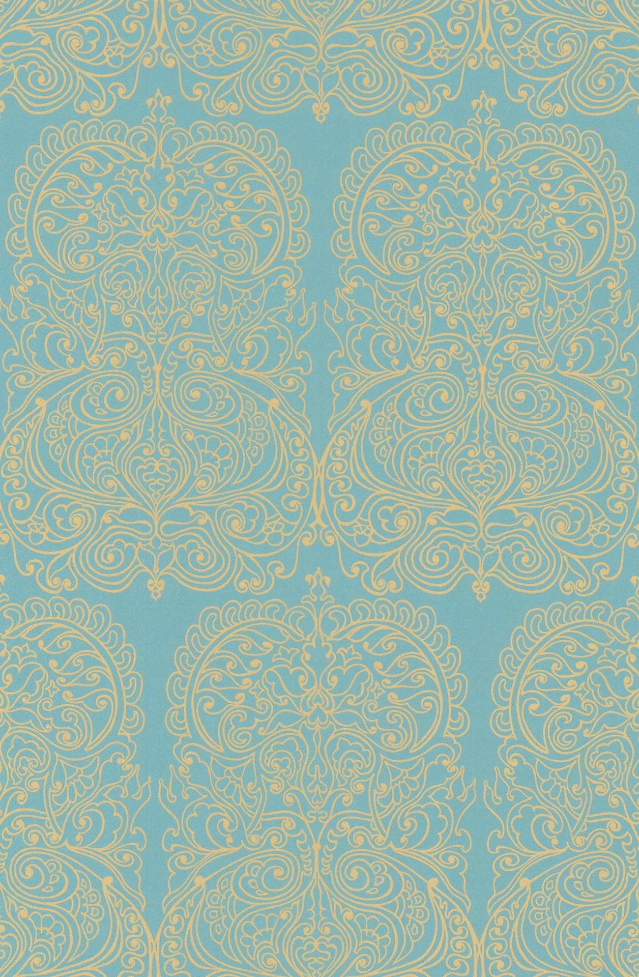 Tapeta NEW CONTEMPORARY II - Alpana niebieski Cole & Son Default Title   Eye on Design