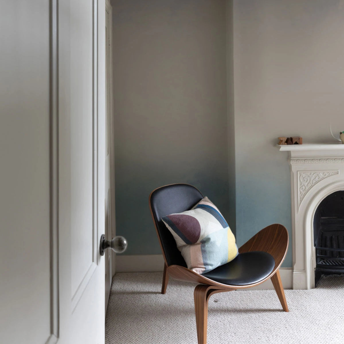 Ombre Gradient Wallpaper Cool Blue