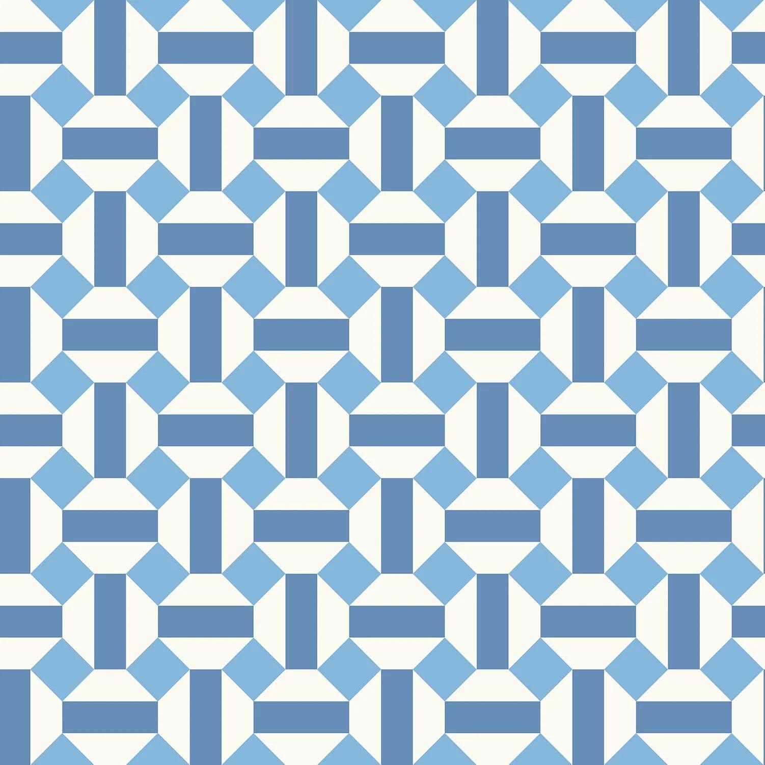 Tapeta SEVILLE - Alicatado niebieski Cole & Son    Eye on Design