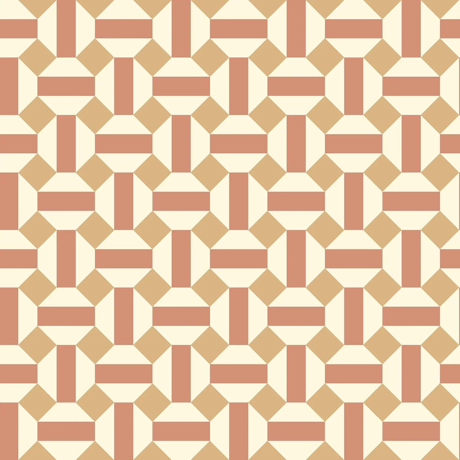 Tapeta SEVILLE - Alicatado terakota Cole & Son    Eye on Design