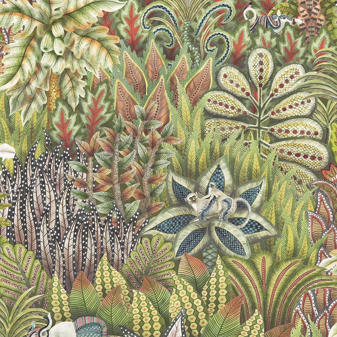 Tapeta THE ARDMORE COLLECTION - Singita zielony Cole & Son    Eye on Design