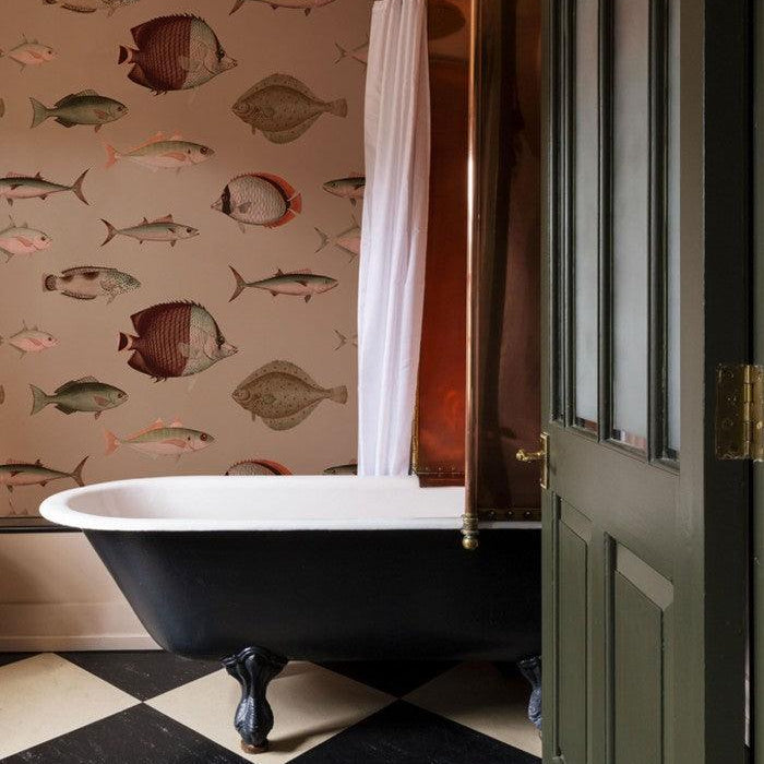 Tapeta UNDER THE SEA różowy Wallcolors    Eye on Design