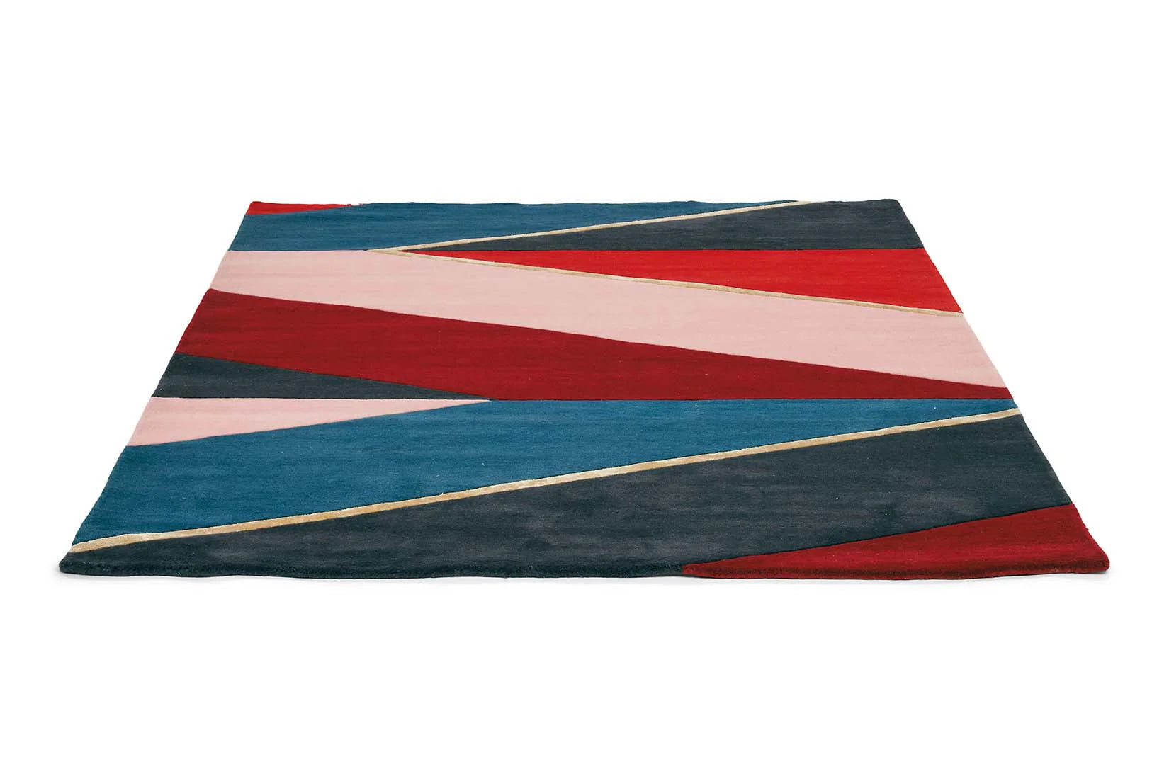 Koberec SAHARA zeleno-červený