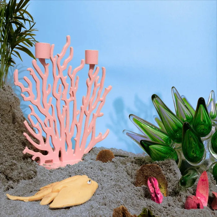 Svícen TENOCHTITLAN růžový