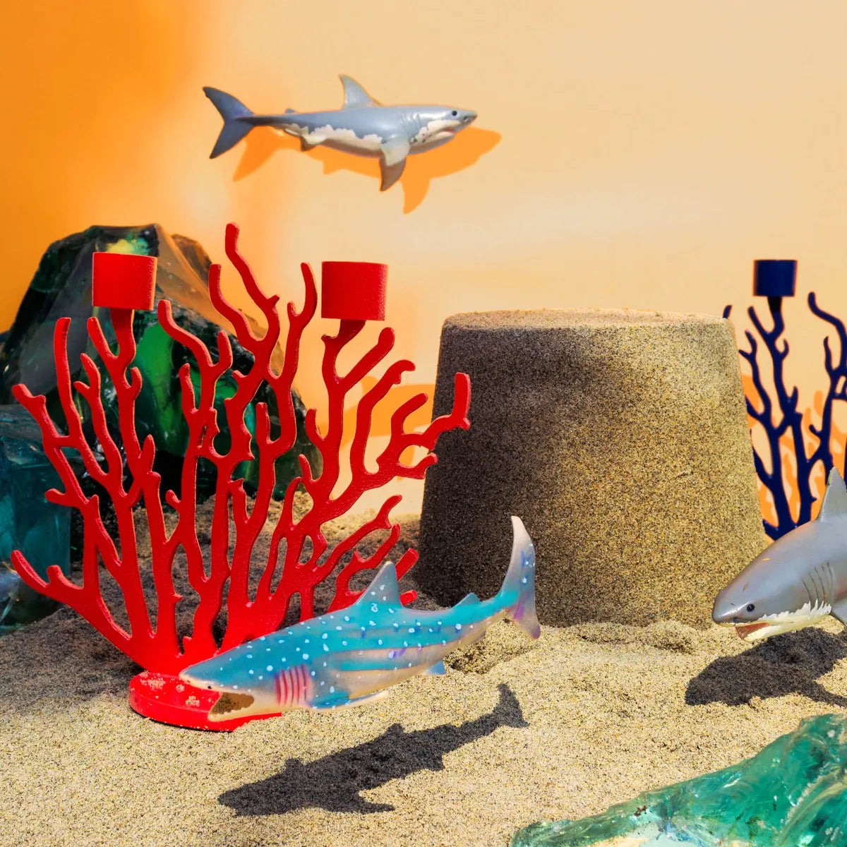 Svícen TENOCHTITLAN růžový