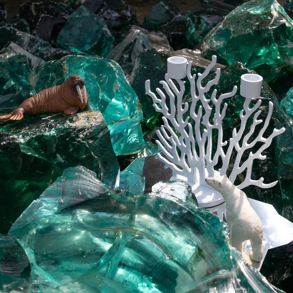 Svícen TENOCHTITLAN růžový